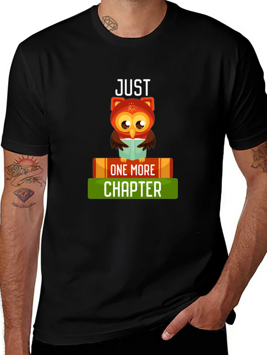 Just One More Chapter Owl T-Shirt