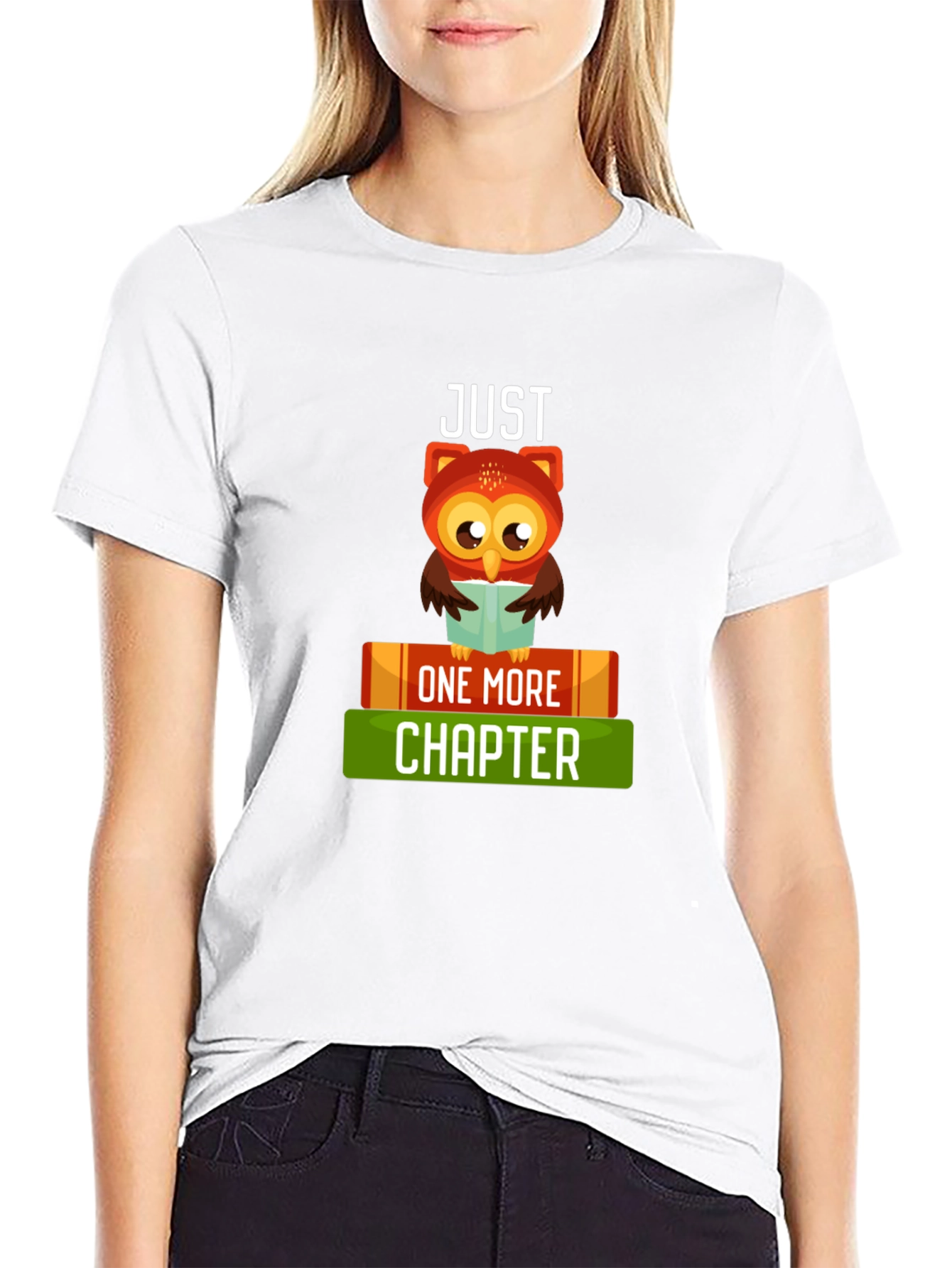 Just One More Chapter Owl T-Shirt