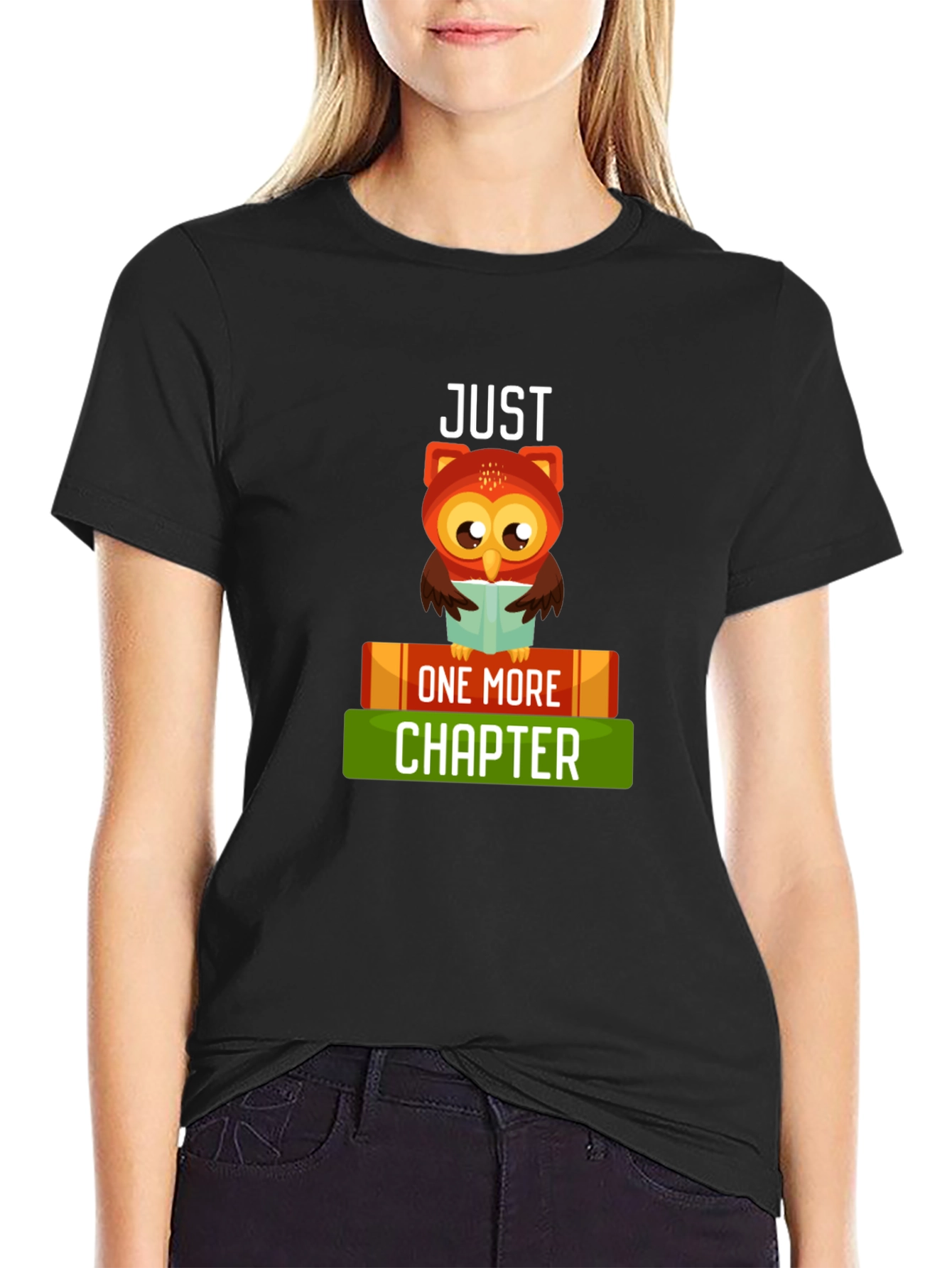 Just One More Chapter Owl T-Shirt