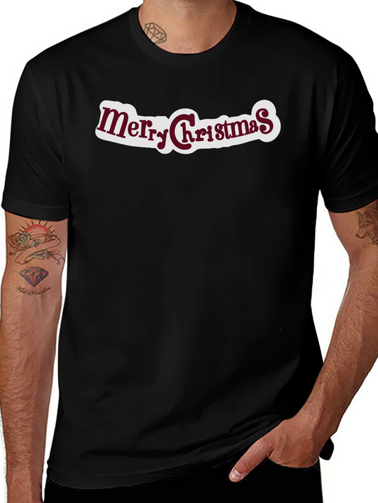 Merry Christmas Graphic Tee - Holiday Style