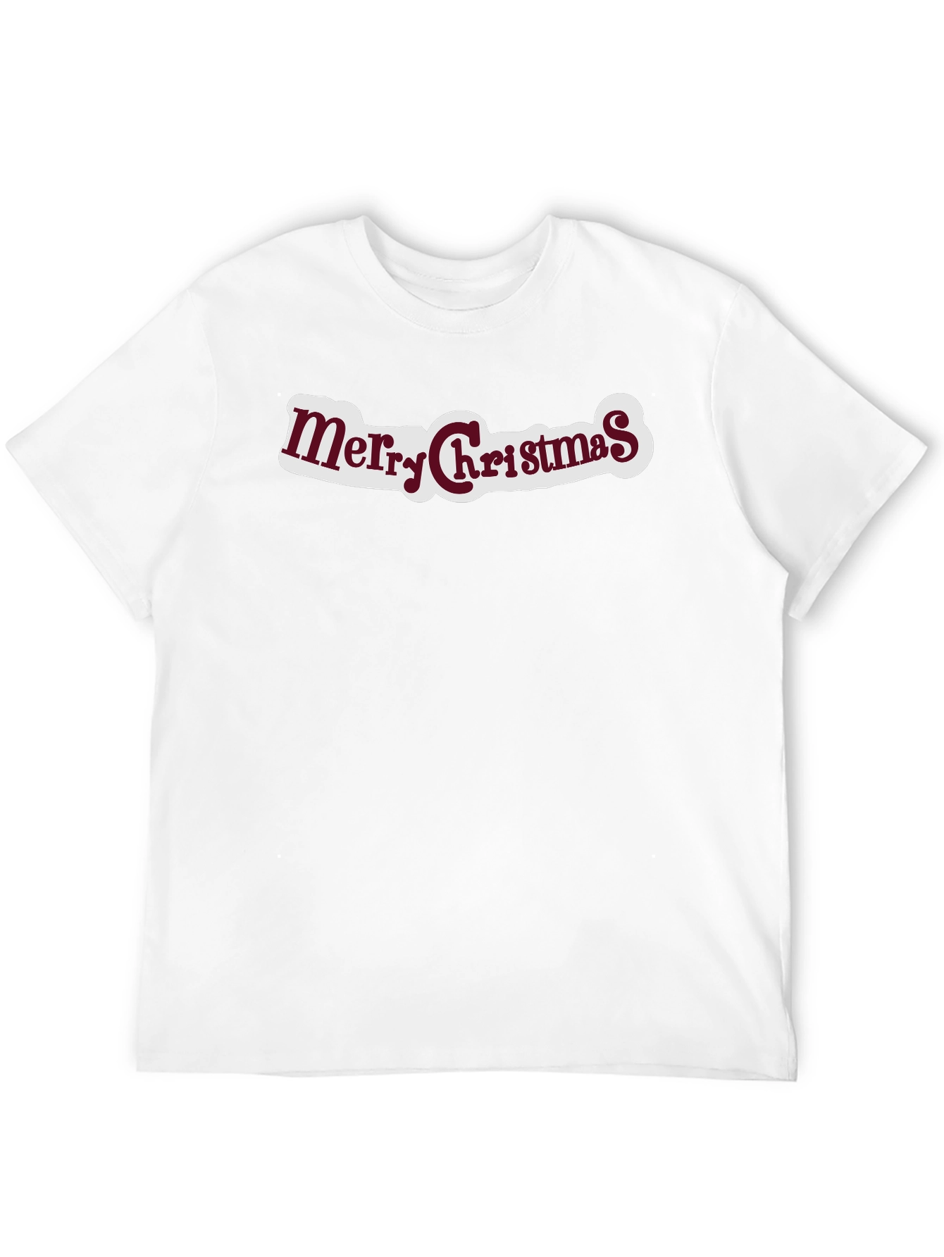 Merry Christmas Graphic Tee - Holiday Style