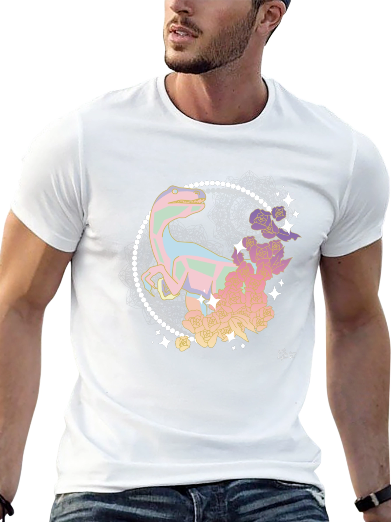 Pastel Dinosaur T-Shirt