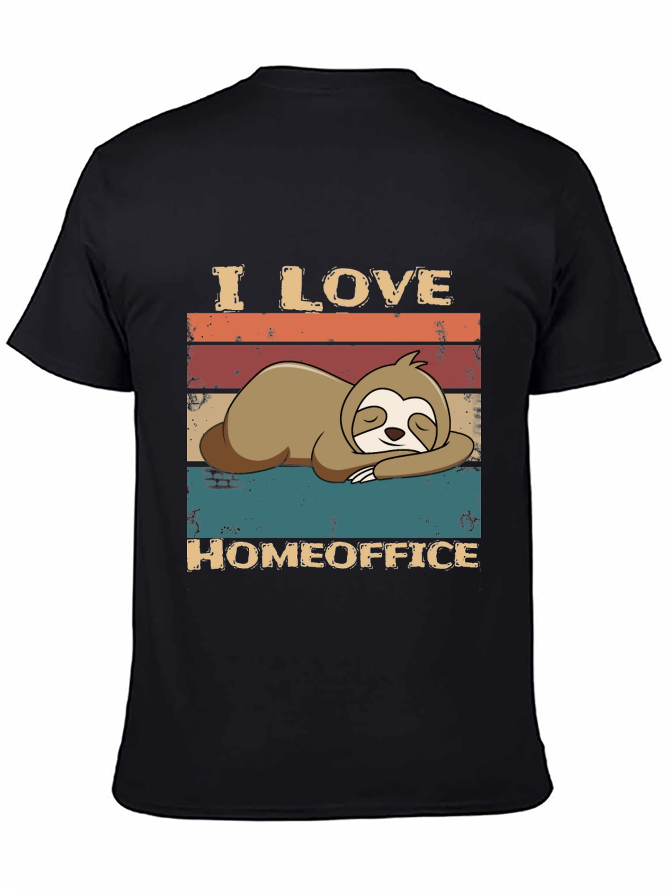 I Love Homeoffice Sloth T-Shirt