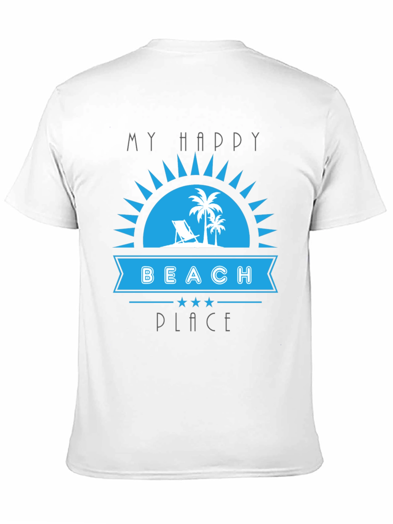 My Happy Beach Place Graphic T-Shirt