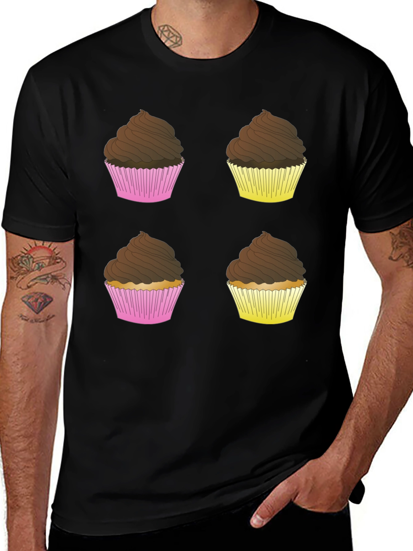 Cupcake T-Shirt - Sweet Design