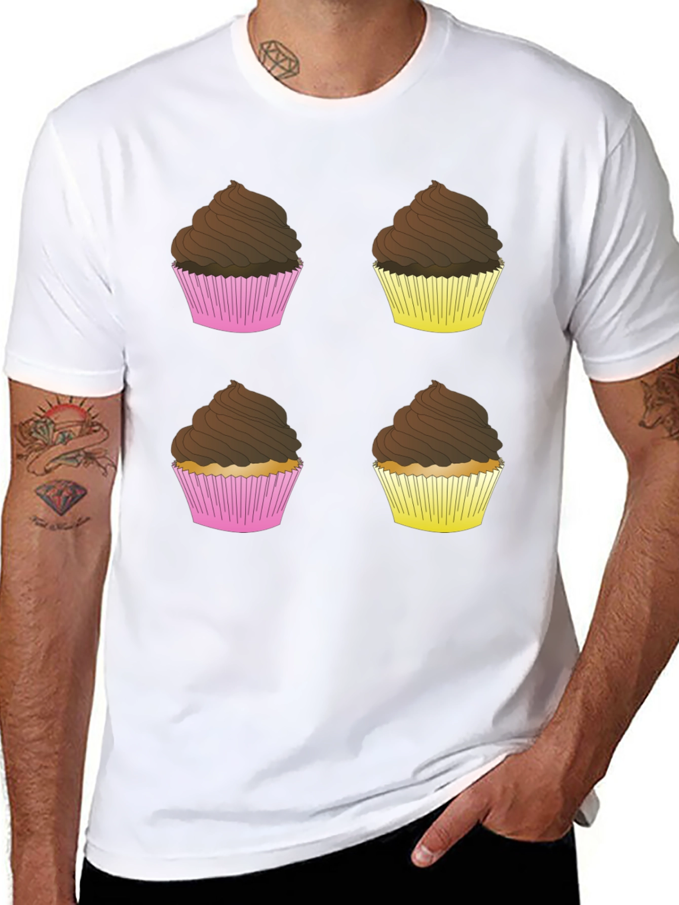 Cupcake T-Shirt - Sweet Design