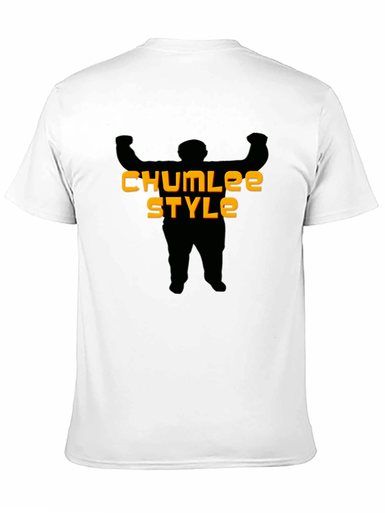 Chumlee Style Black Graphic T-Shirt