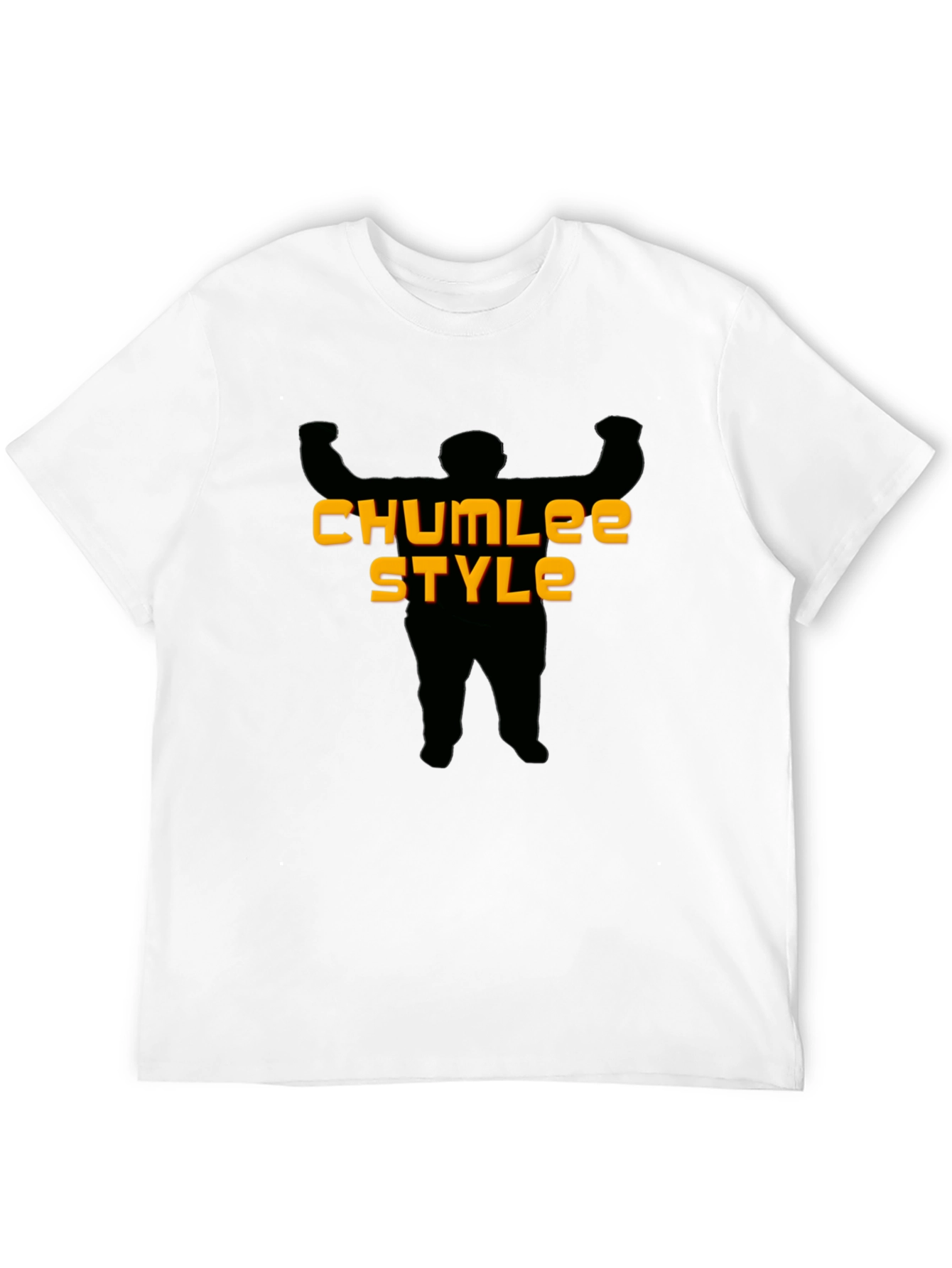 Chumlee Style Black Graphic T-Shirt