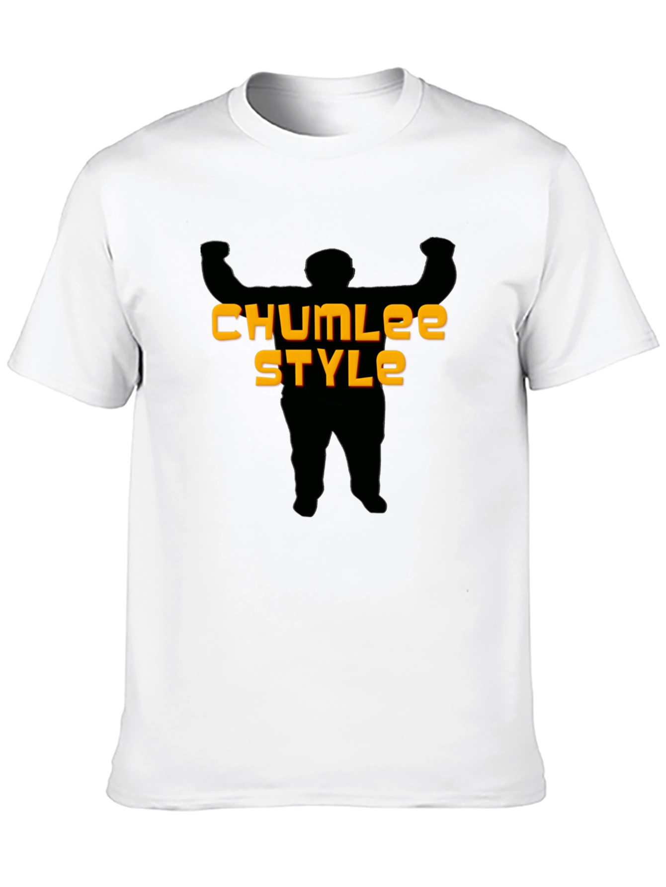 Chumlee Style Black Graphic T-Shirt