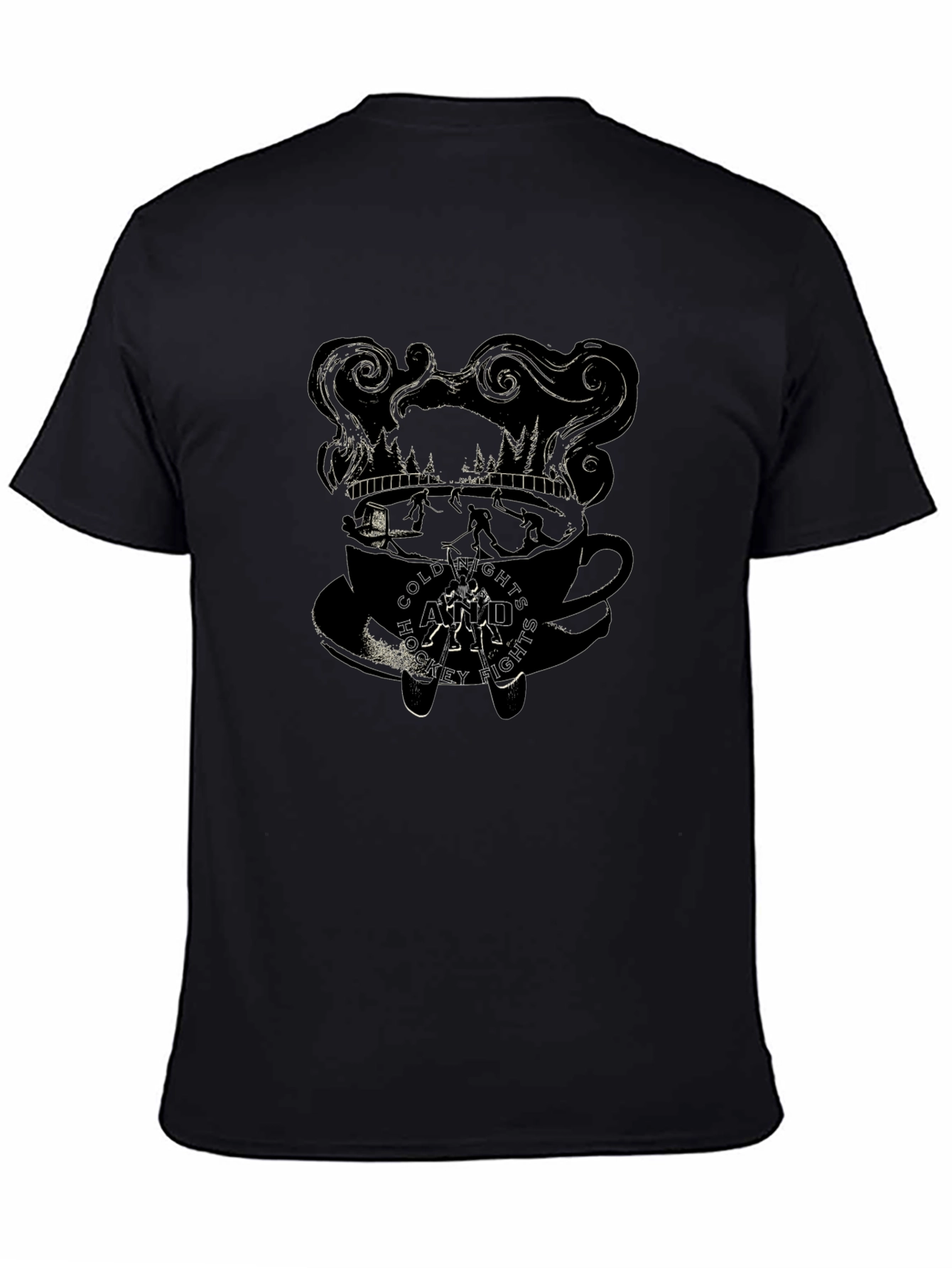 Cold Nights and Hockey Fights T-Shirt