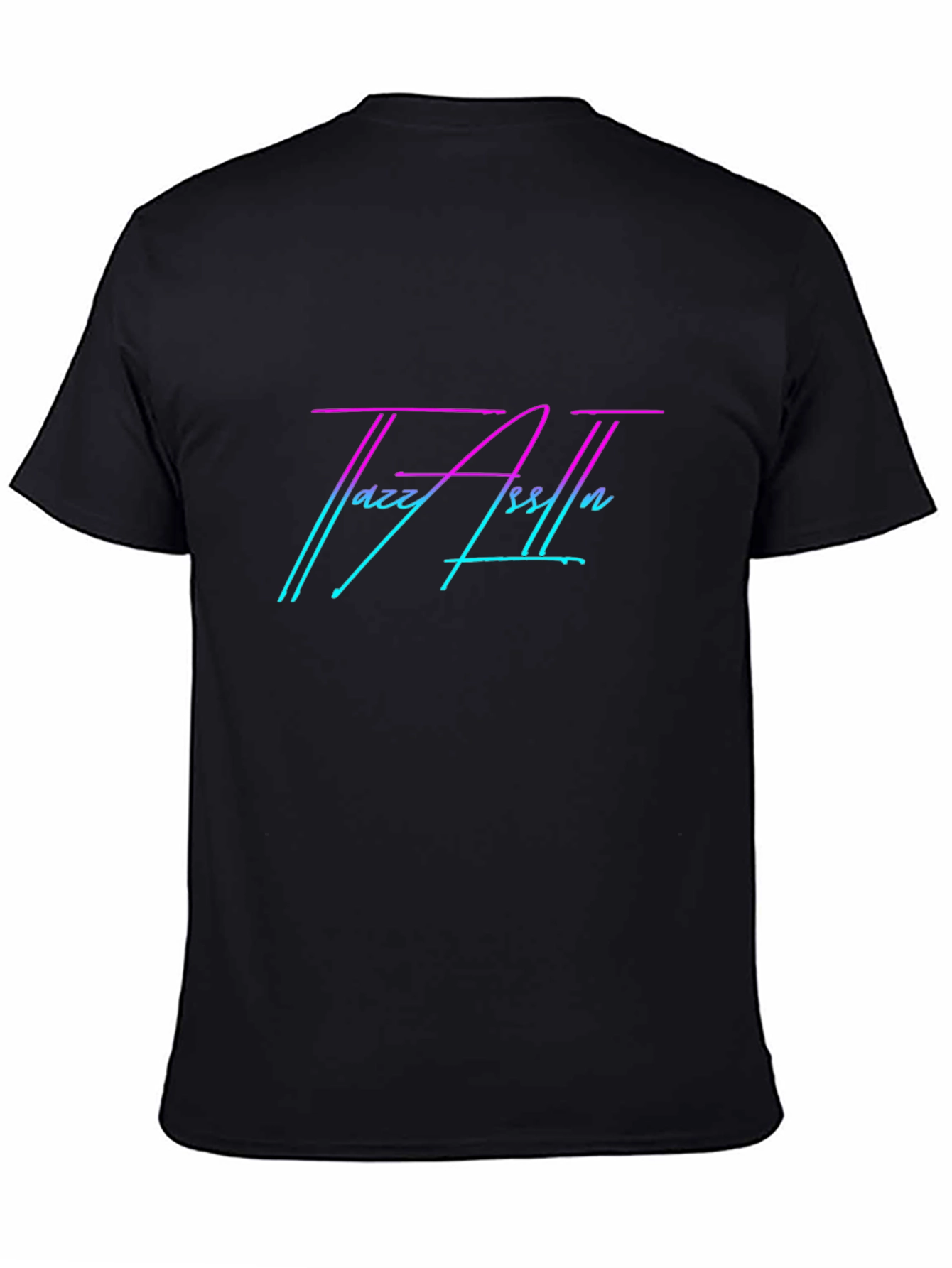 Jazzy Assassin Black Graphic Tee