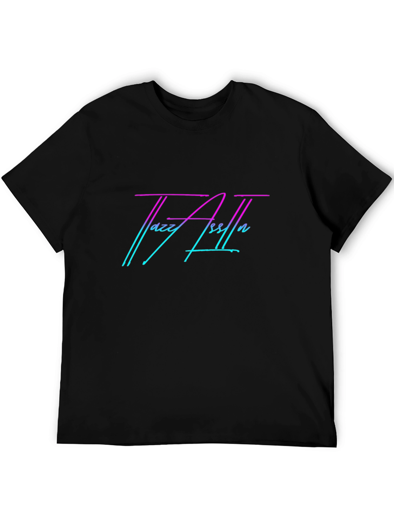 Jazzy Assassin Black Graphic Tee
