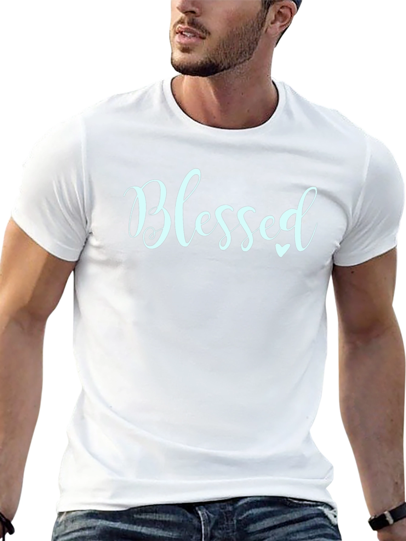 Blessed Graphic Tee - Soft Cotton Blend