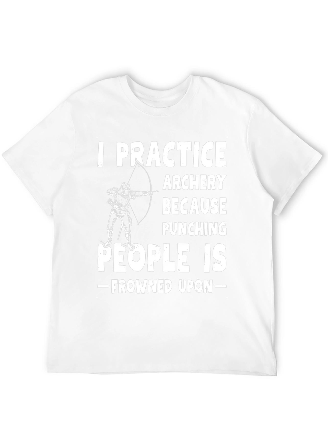 Archery Practice Funny Graphic Tee