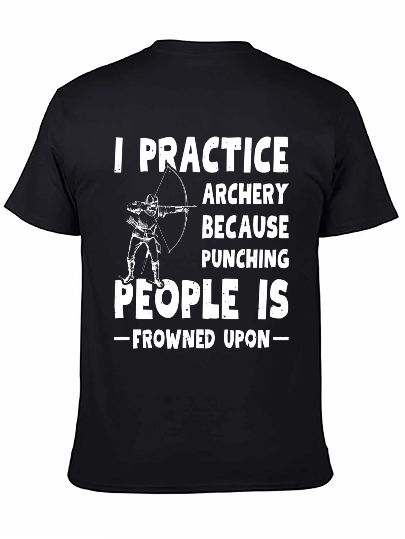 Archery Practice Funny Graphic Tee