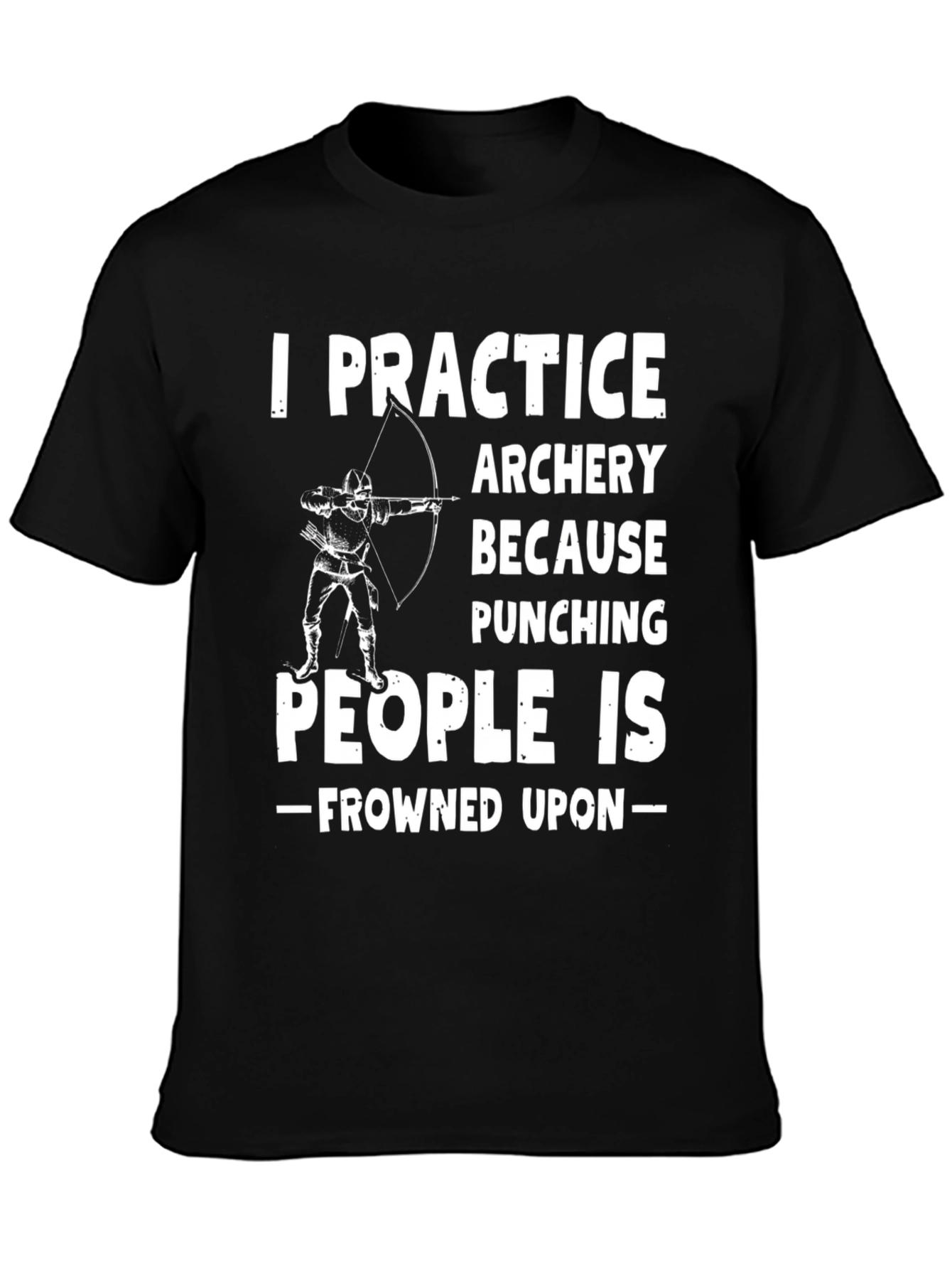 Archery Practice Funny Graphic Tee