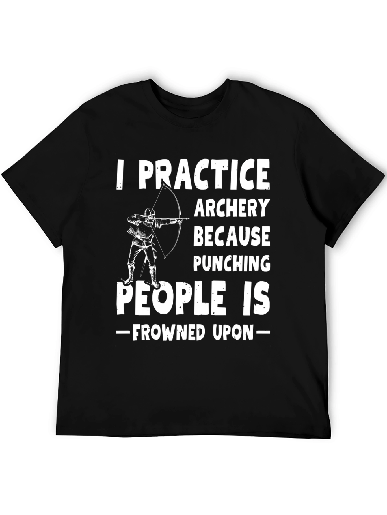 Archery Practice Funny Graphic Tee