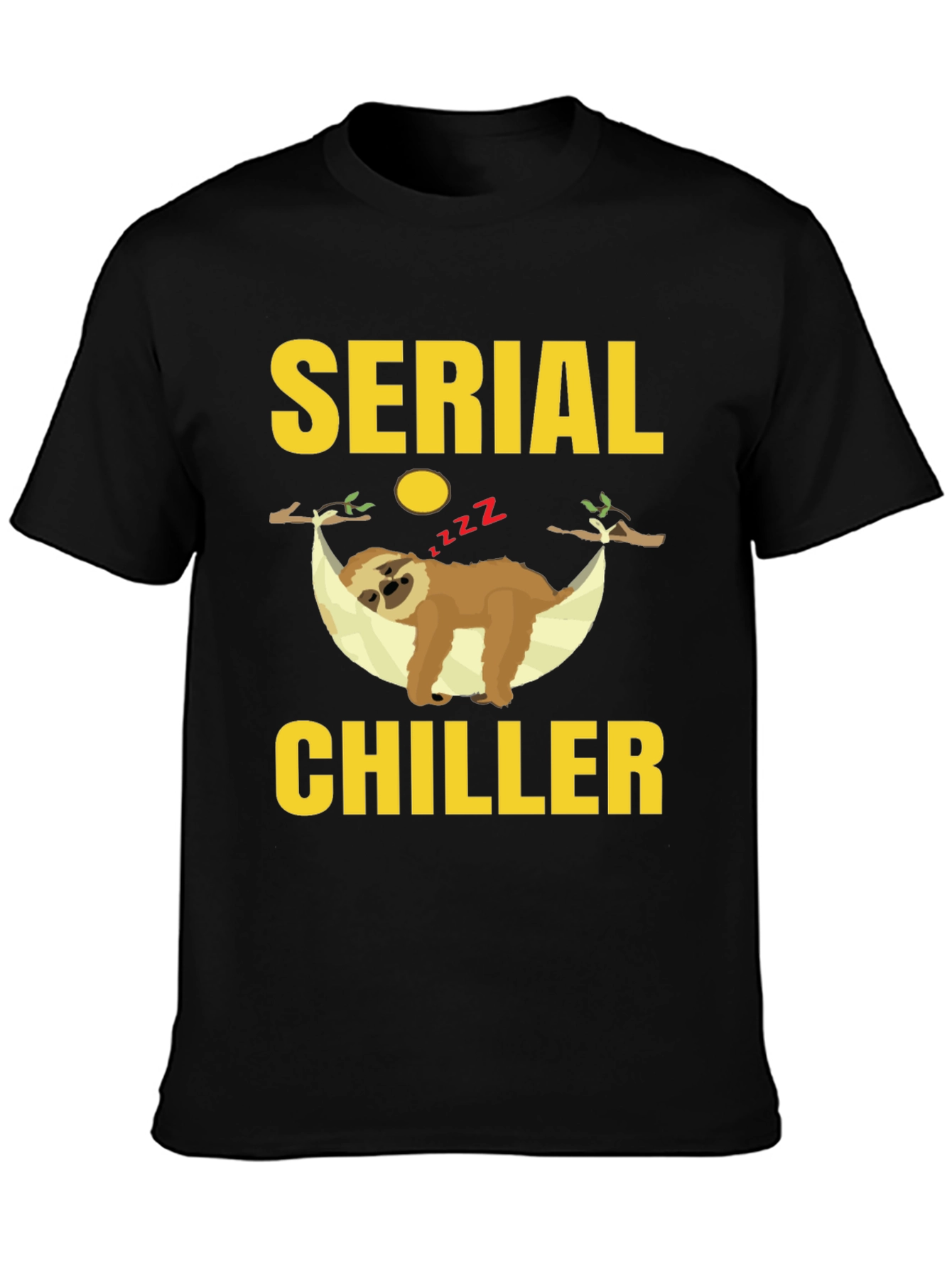 Serial Chiller Sloth Graphic Tee