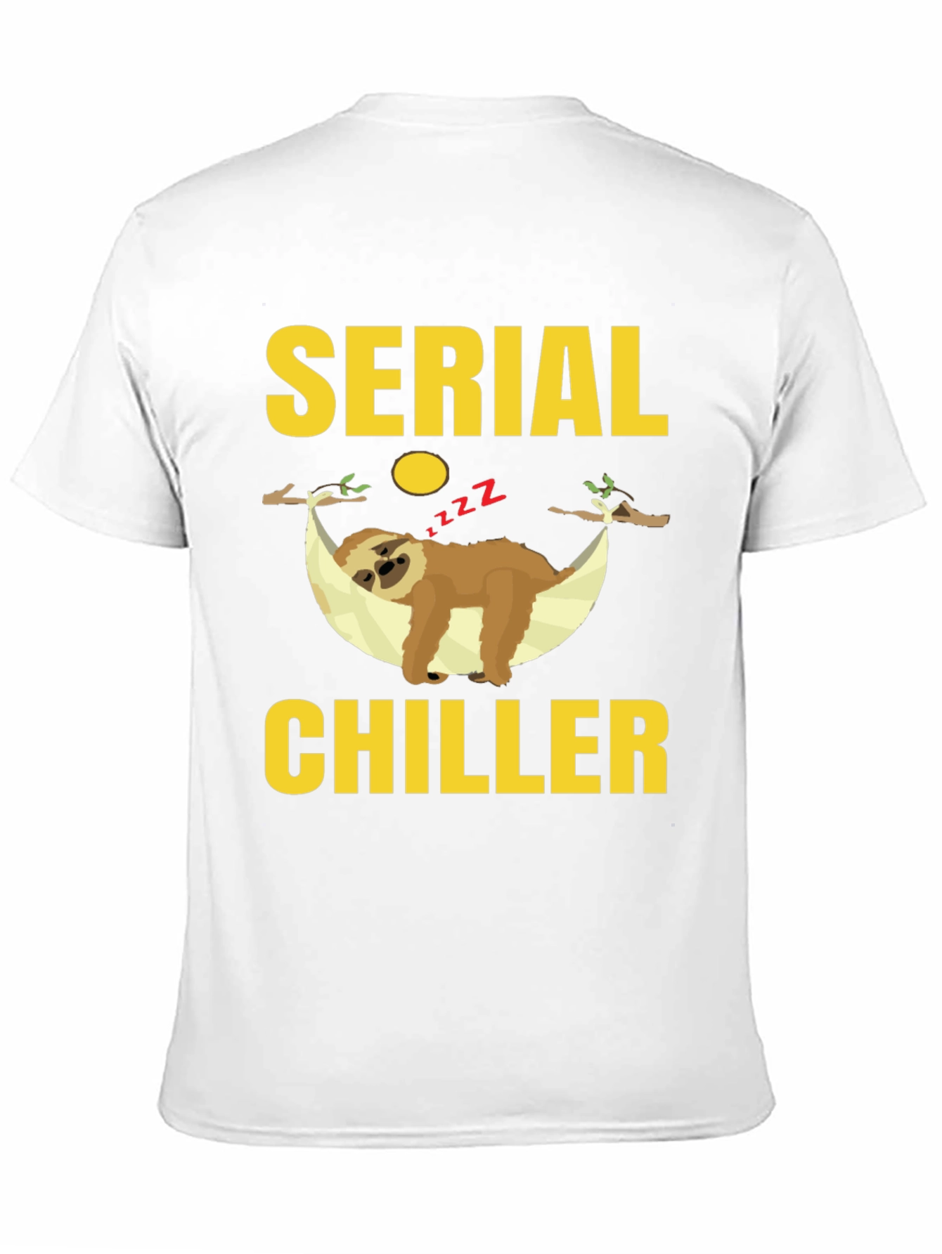 Serial Chiller Sloth Graphic Tee
