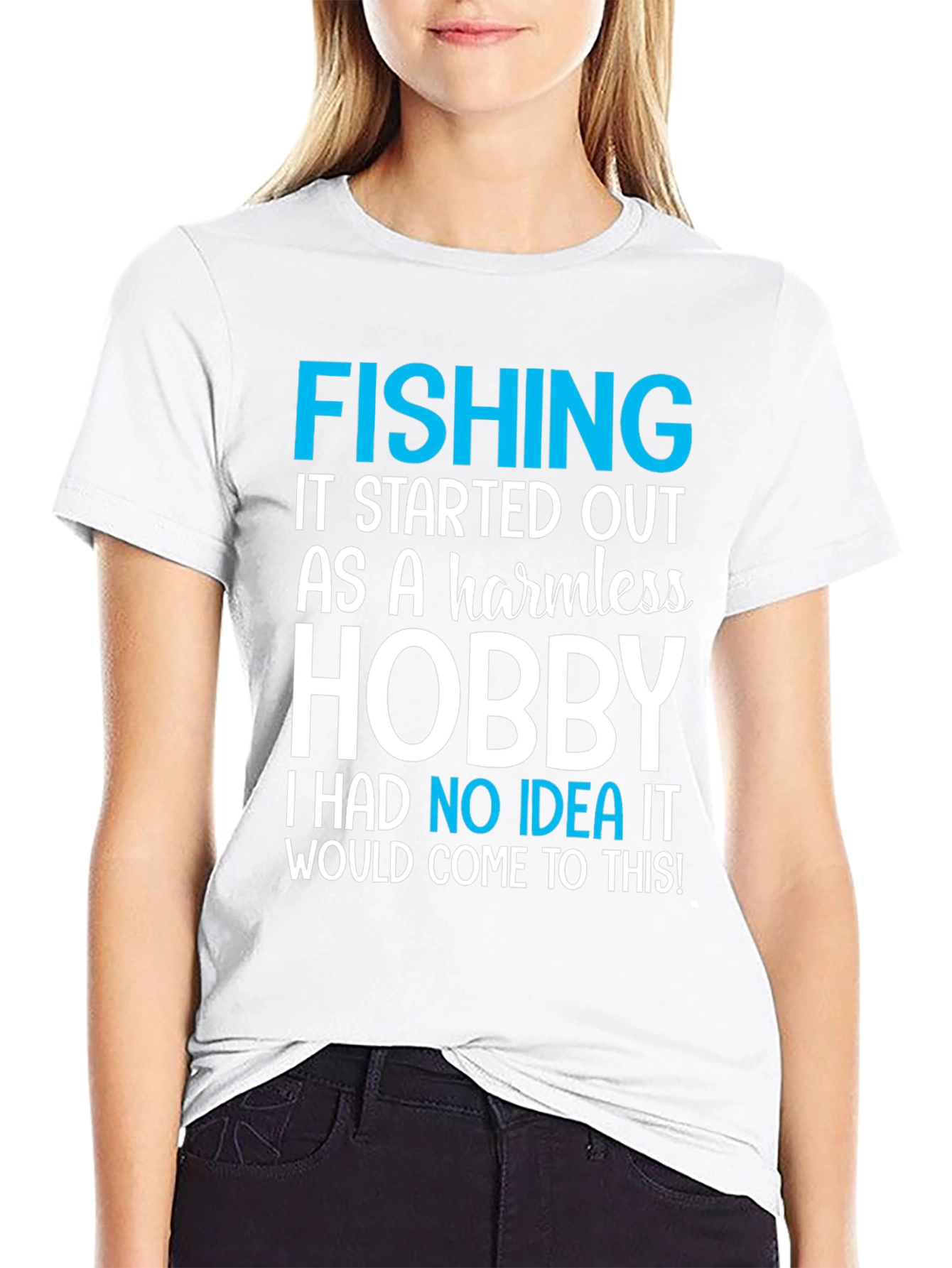 Fishing Hobby Tee - Funny Graphic T-Shirt