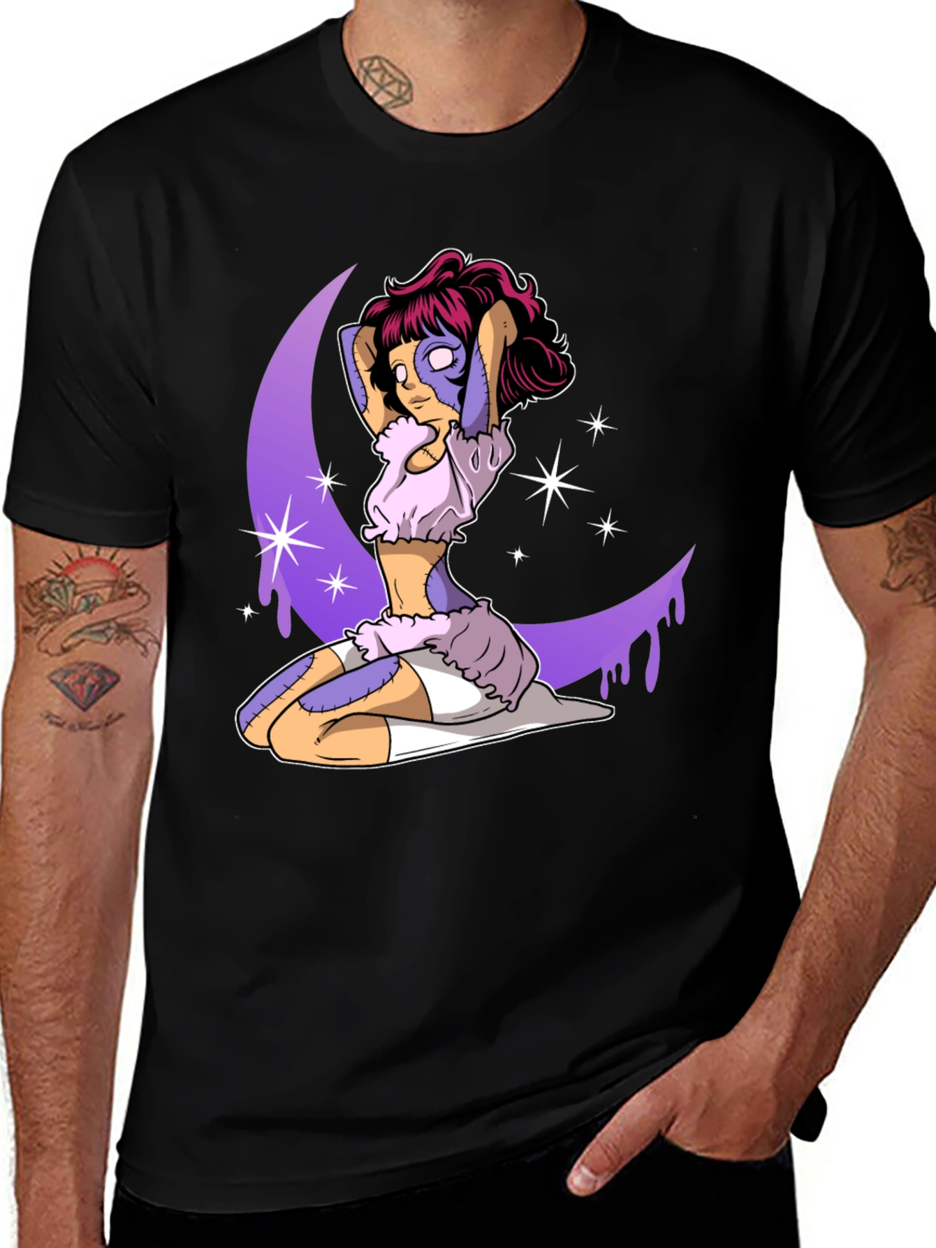 Zombie Girl Moon T-Shirt