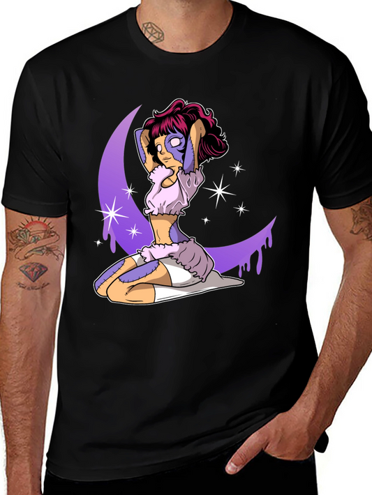Zombie Girl Moon T-Shirt