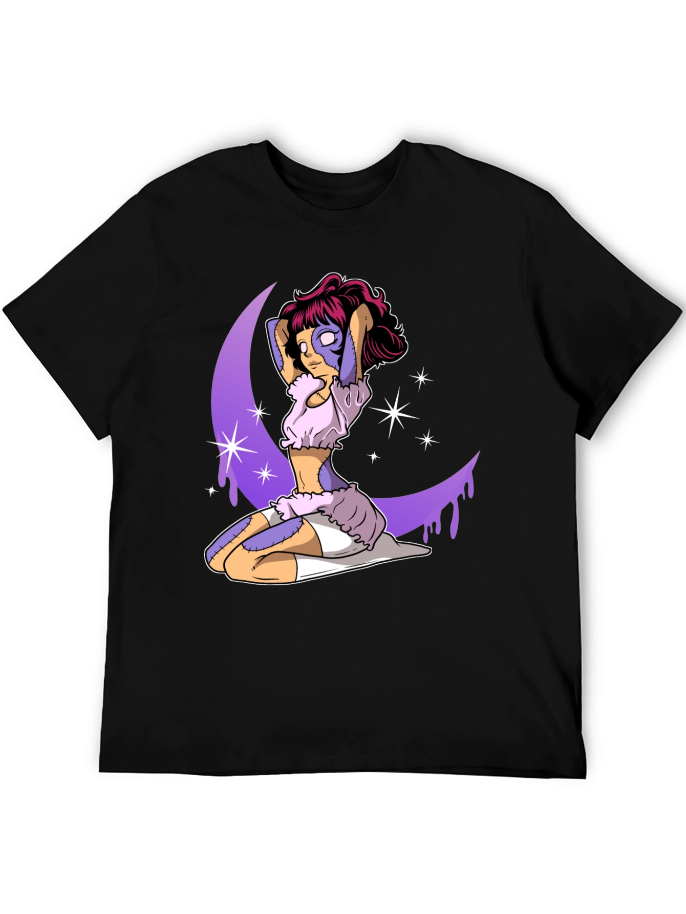 Zombie Girl Moon T-Shirt