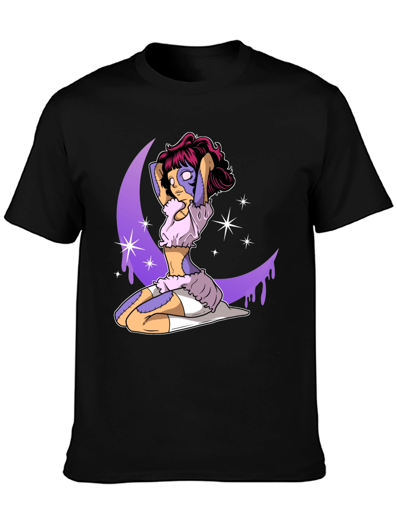 Zombie Girl Moon T-Shirt
