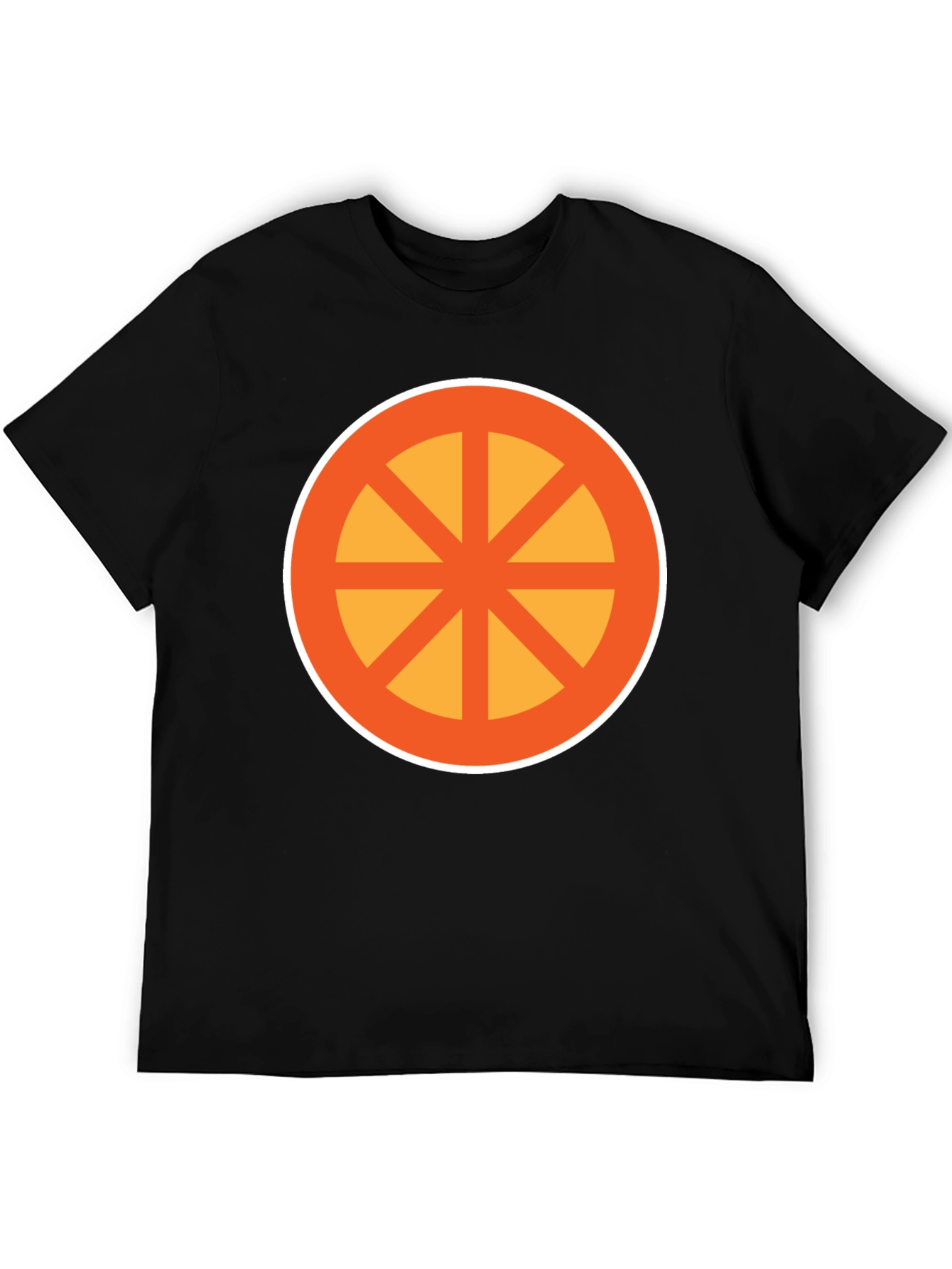 Geometric Circle Graphic Tee - Modern Casual Comfort
