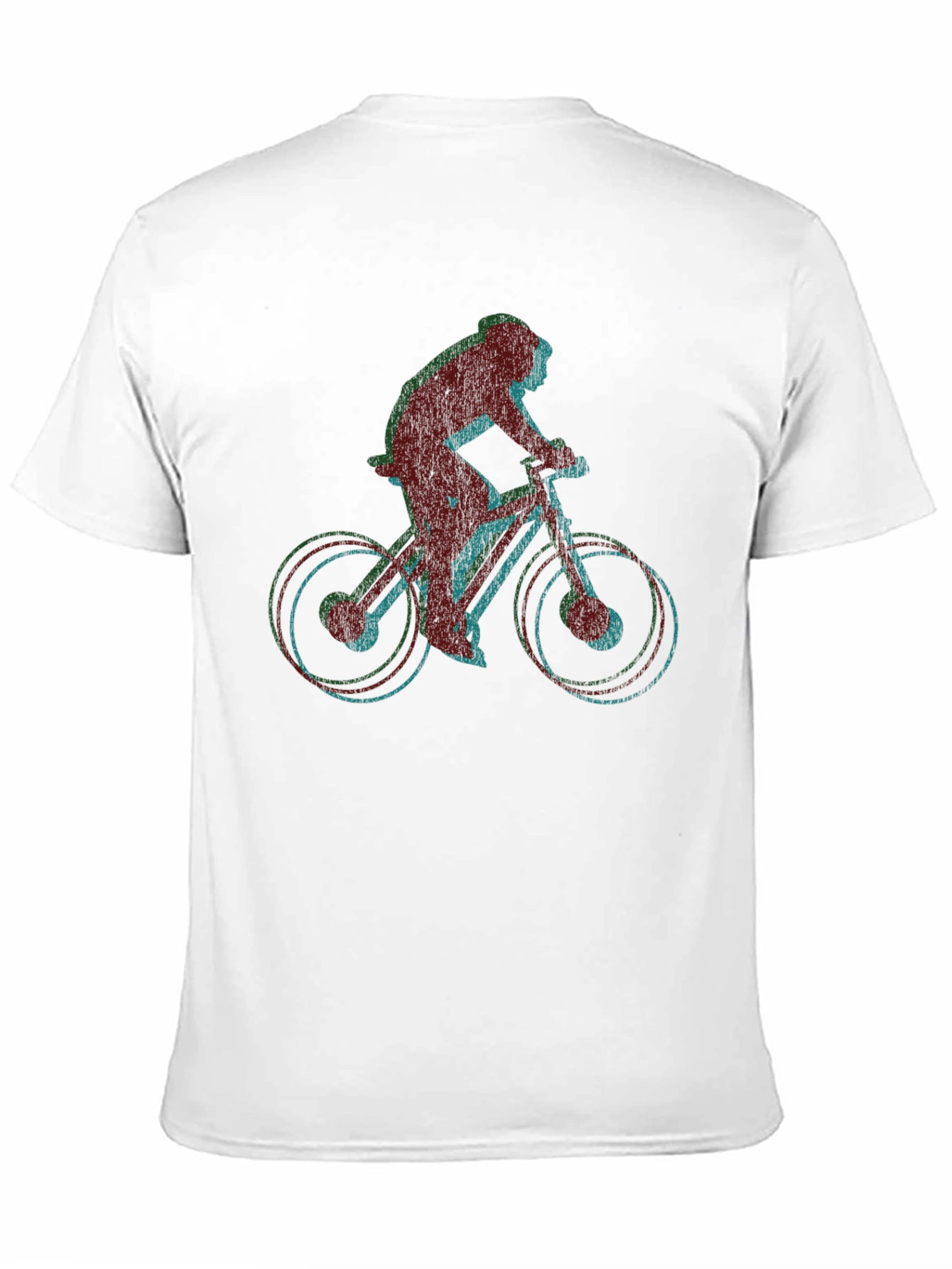 Retro Mountain Biker Graphic Tee
