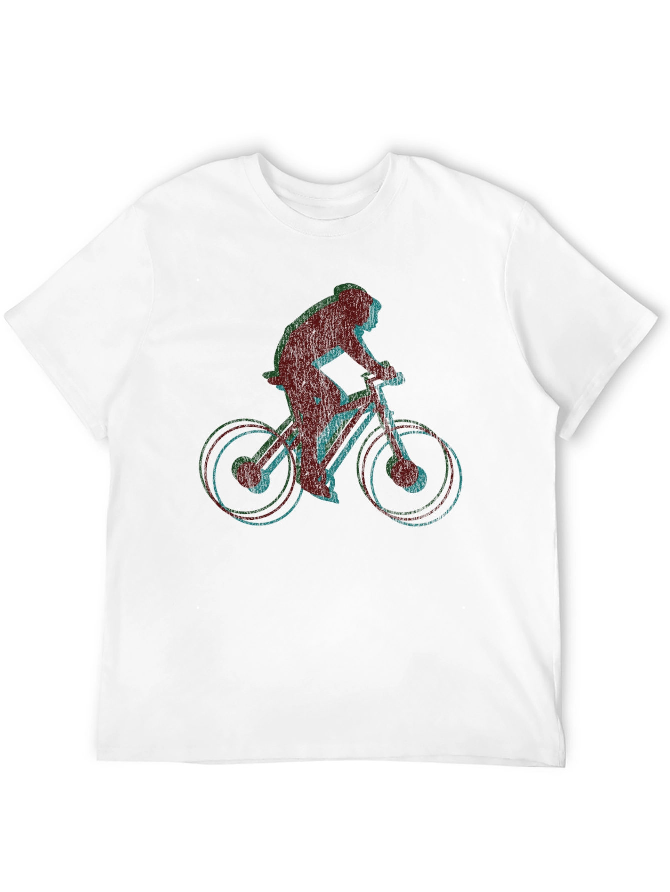 Retro Mountain Biker Graphic Tee