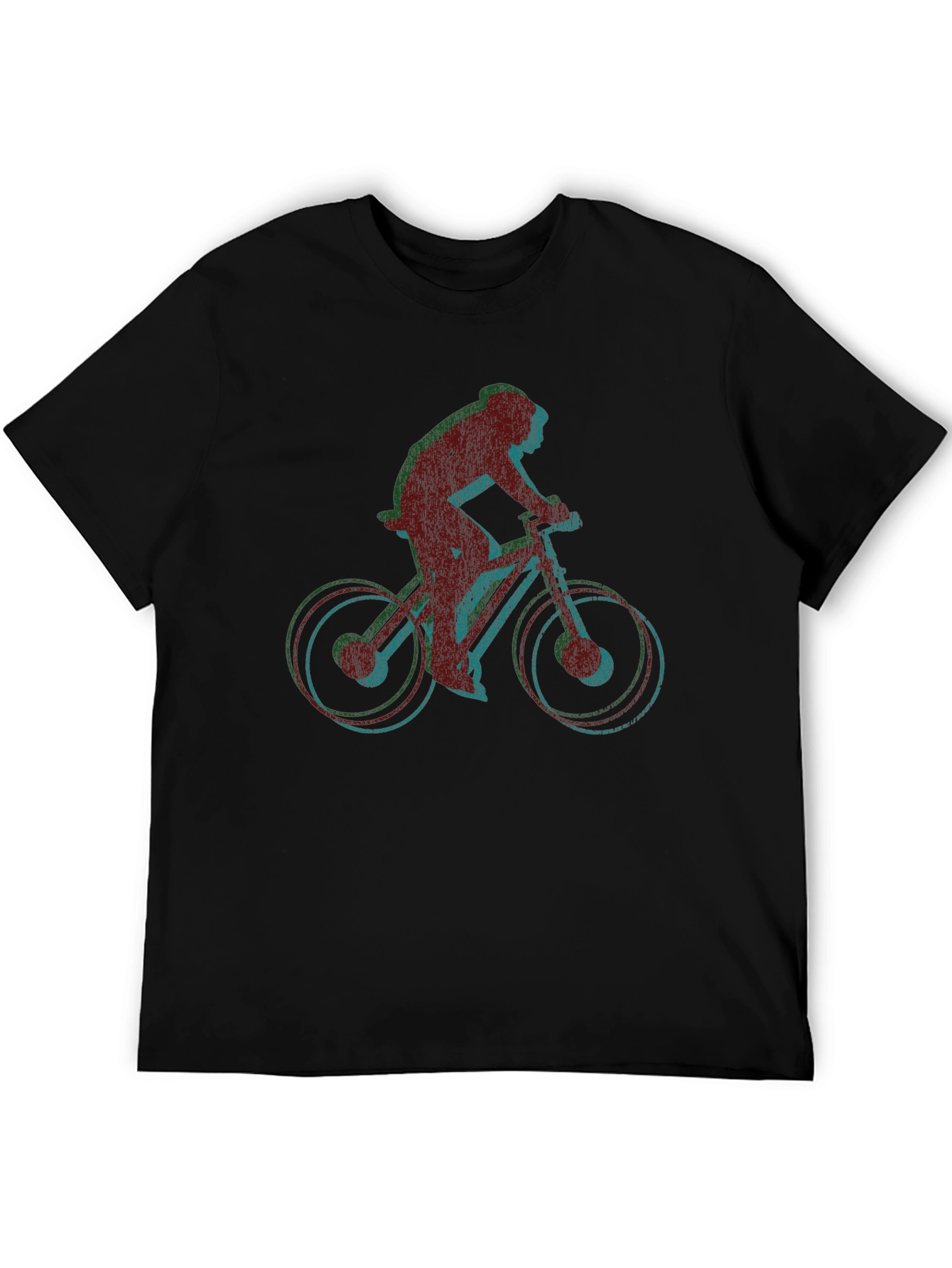 Retro Mountain Biker Graphic Tee