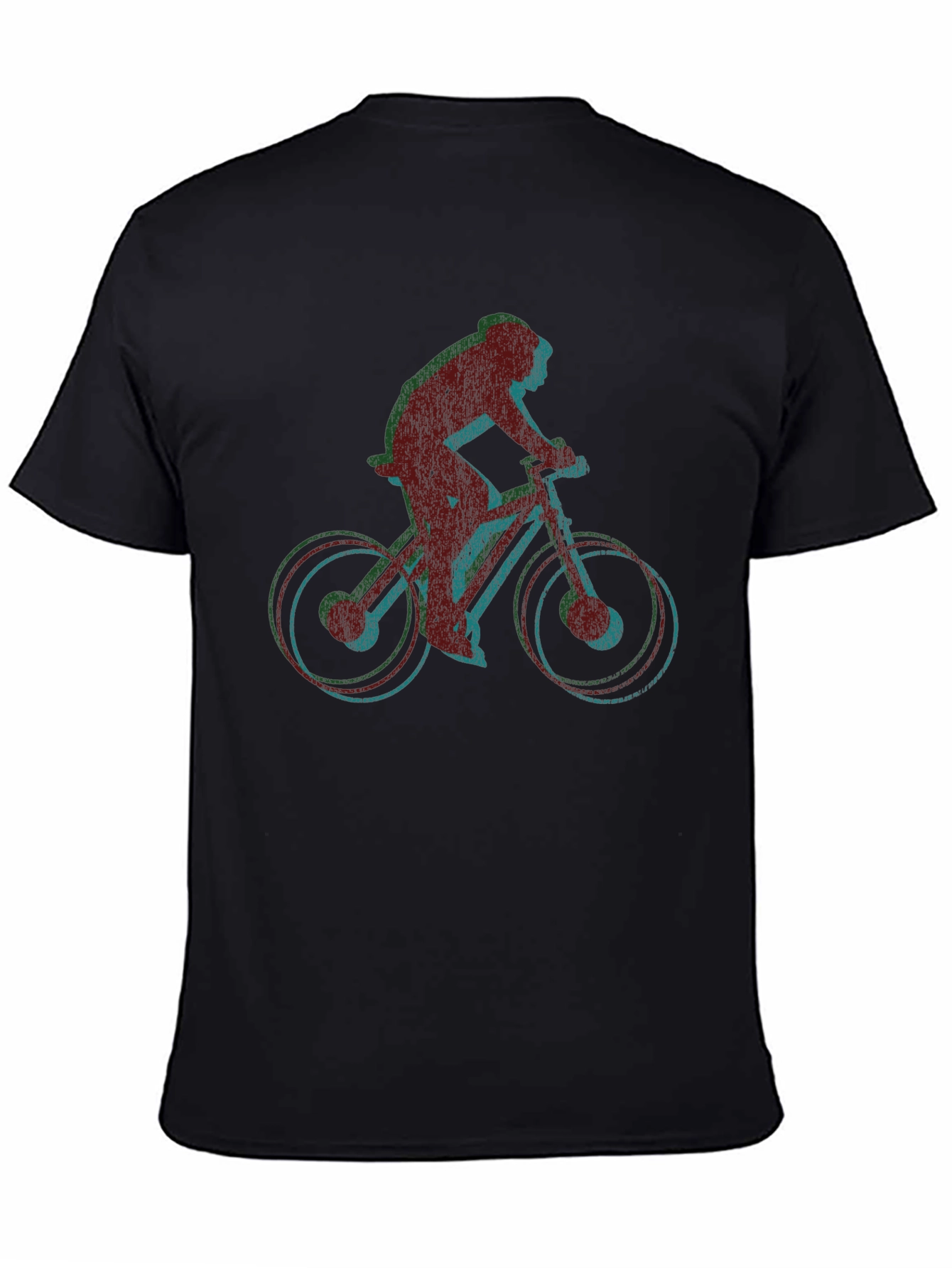 Retro Mountain Biker Graphic Tee