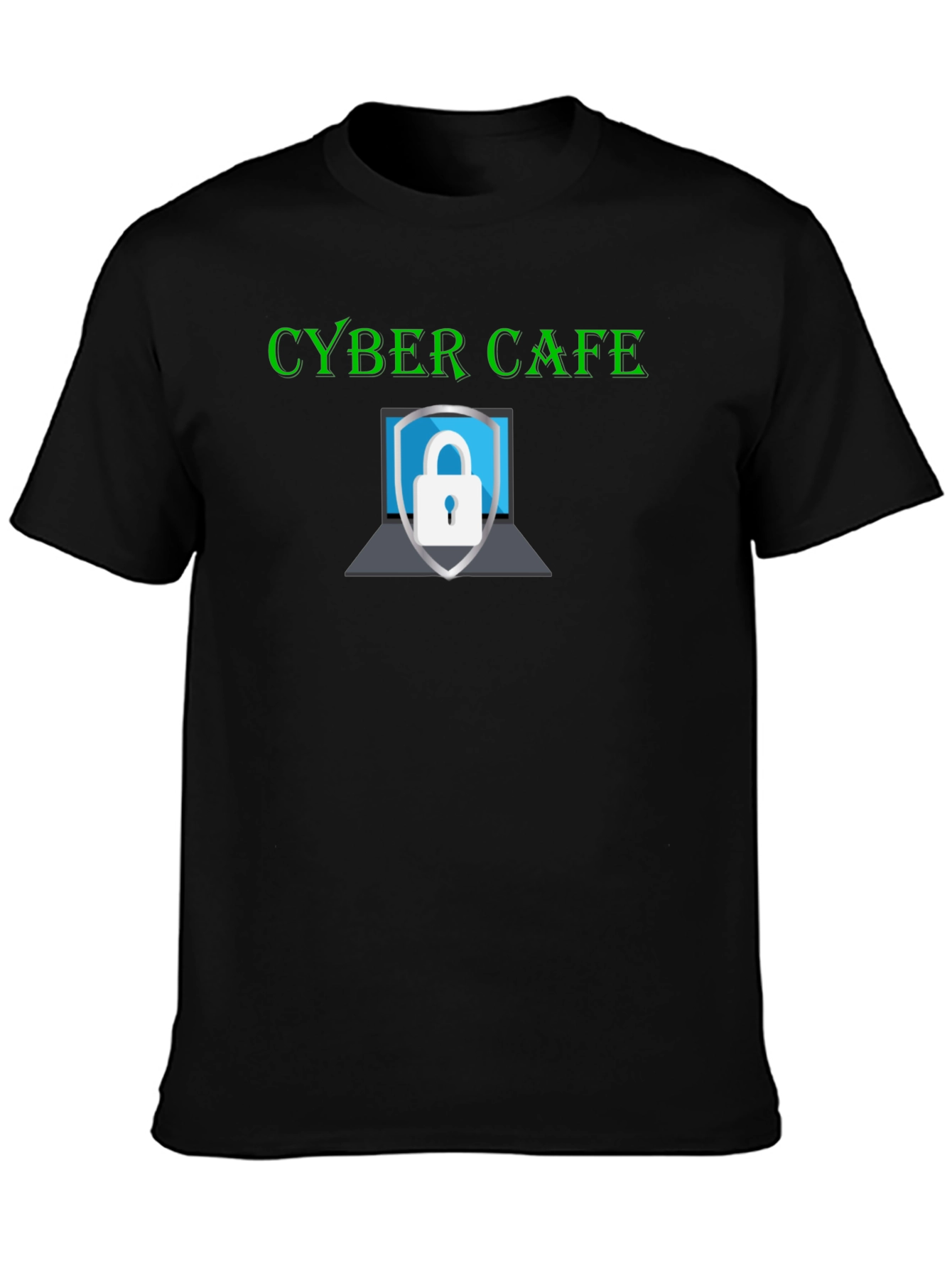Cyber Cafe Security T-Shirt - Stylish Protection