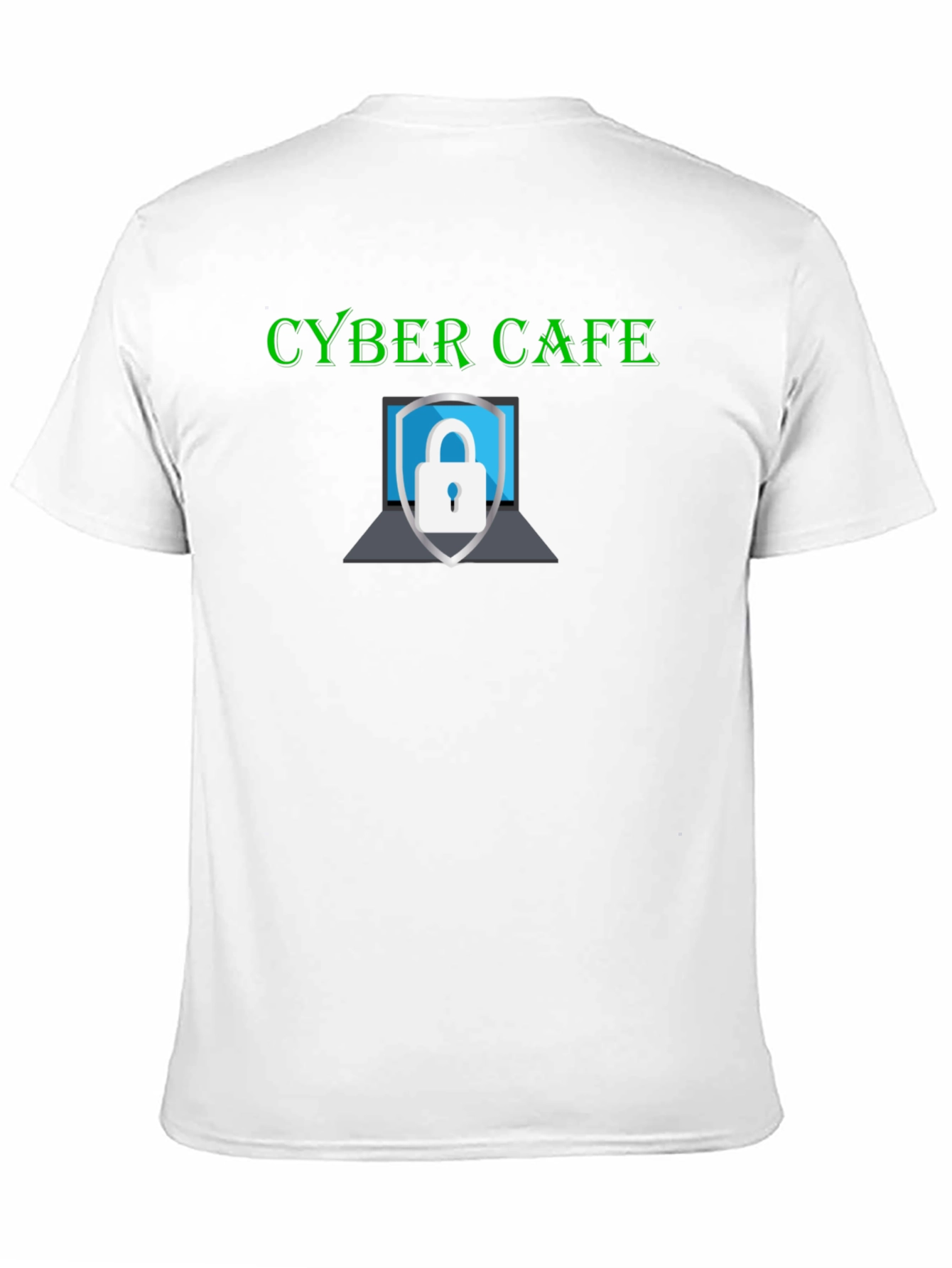 Cyber Cafe Security T-Shirt - Stylish Protection