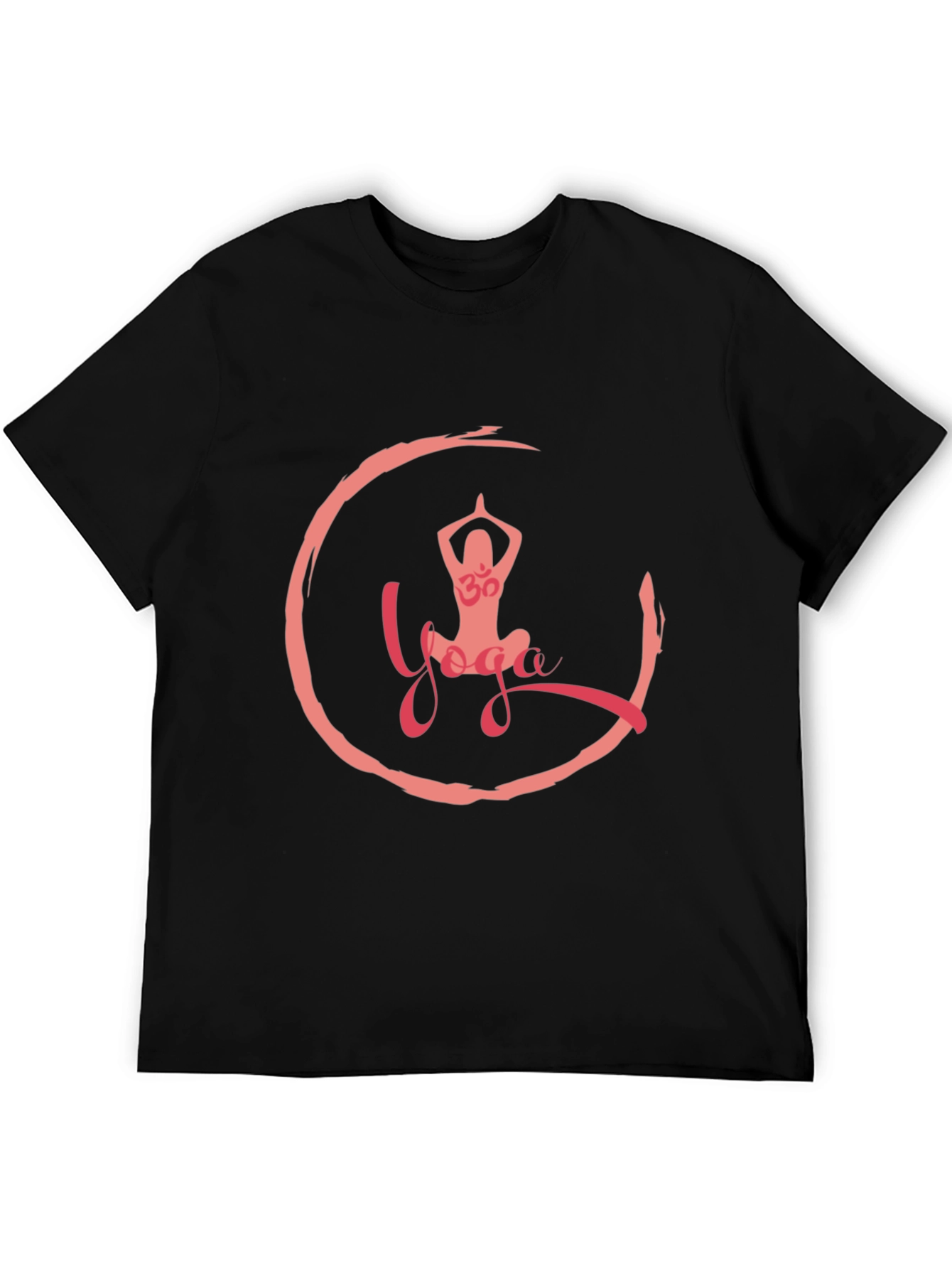 Yoga T-Shirt: Om Circle Design