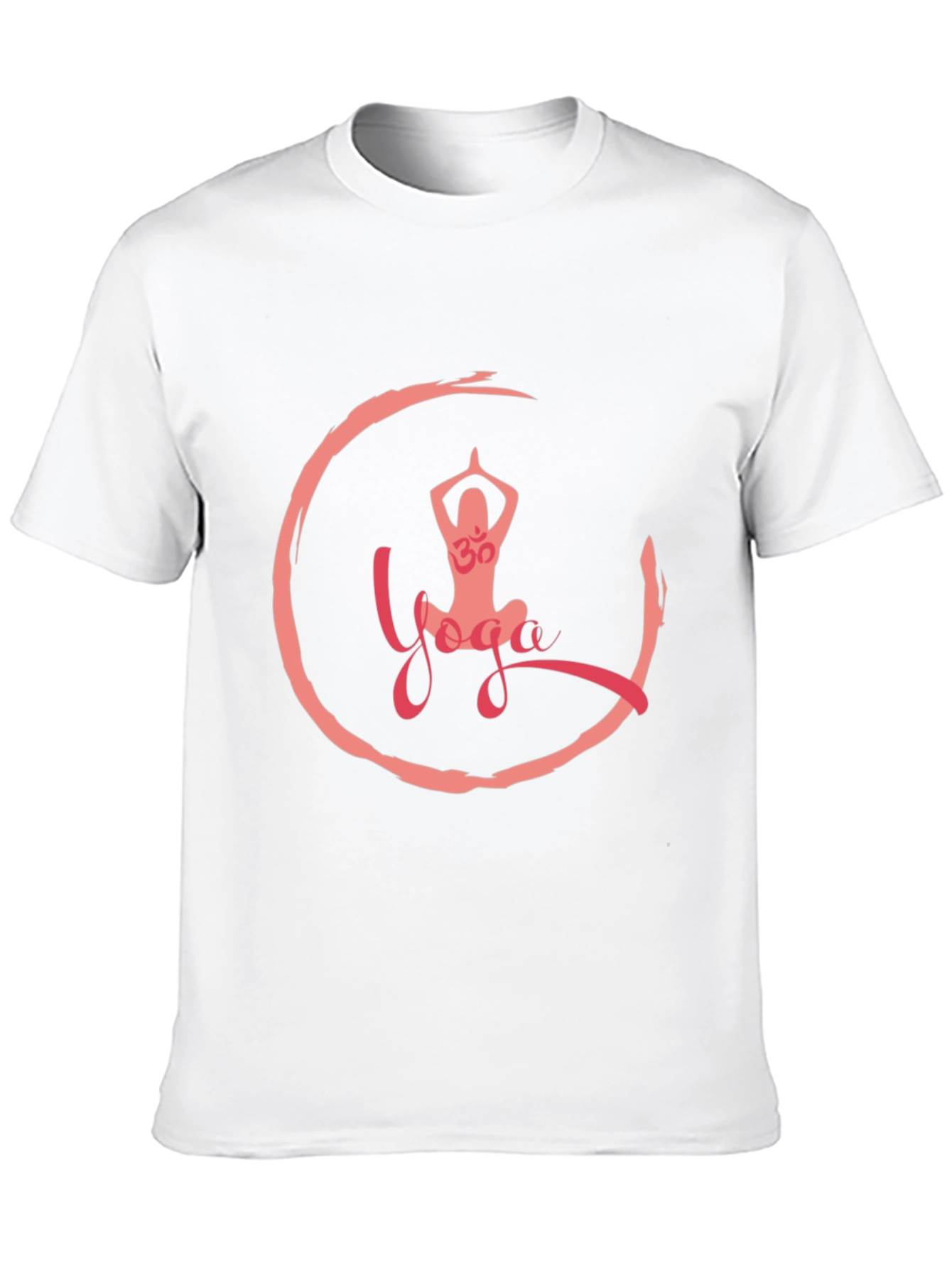 Yoga T-Shirt: Om Circle Design