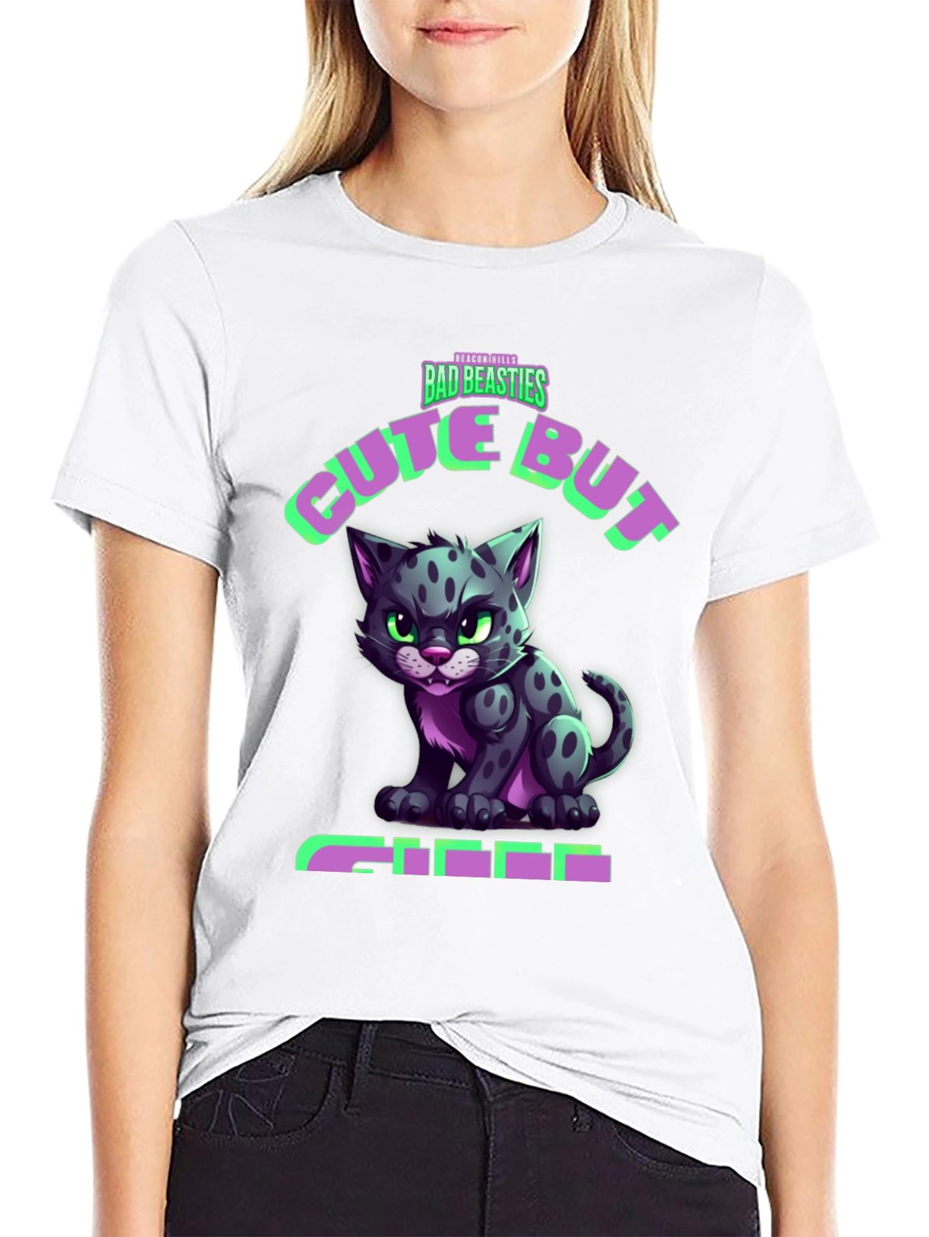 Cute But Fierce Graphic Tee
