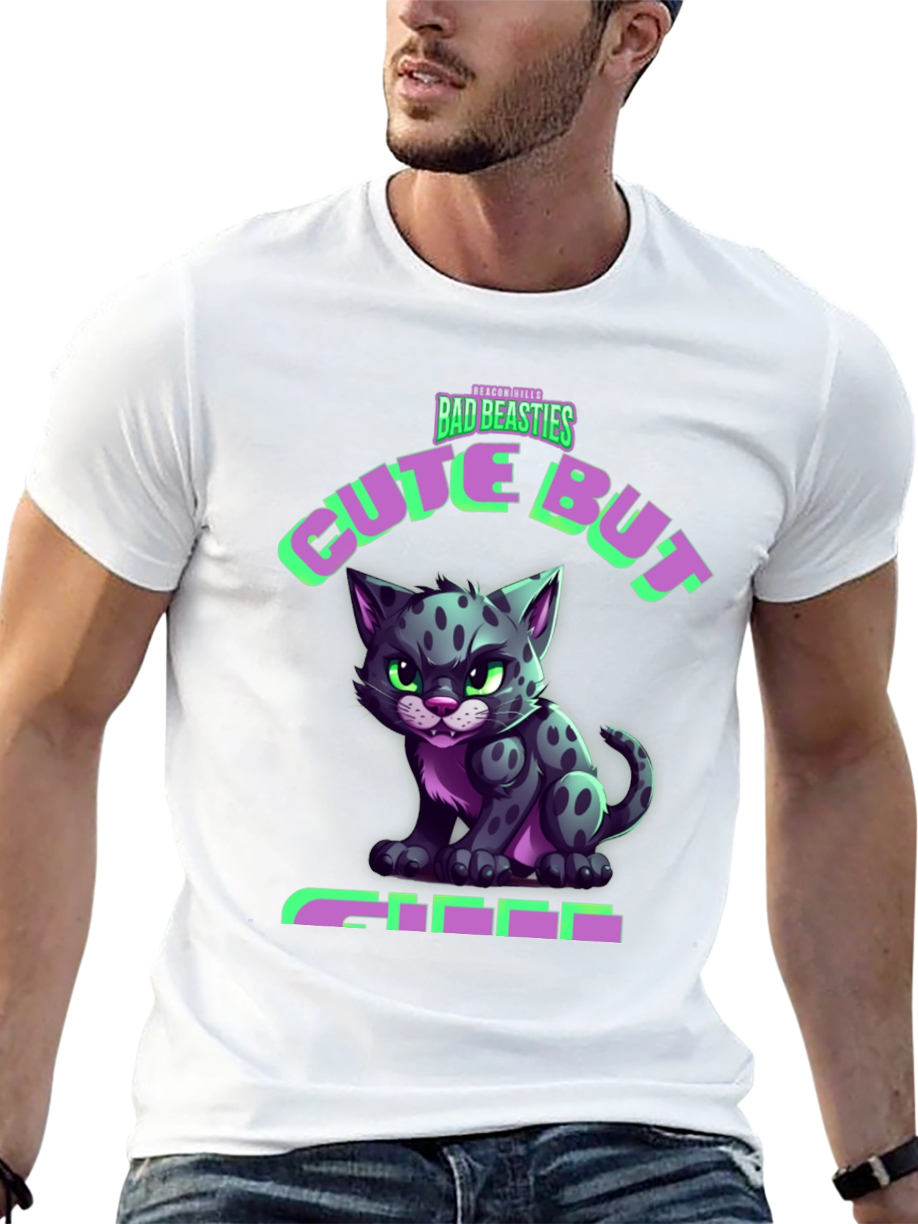 Cute But Fierce Graphic Tee