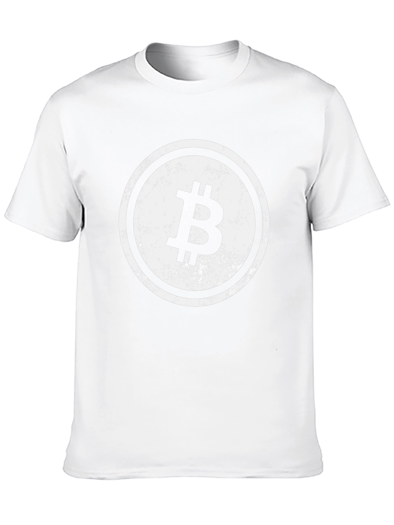 Bitcoin Logo Black T-Shirt - Crypto Currency Fashion