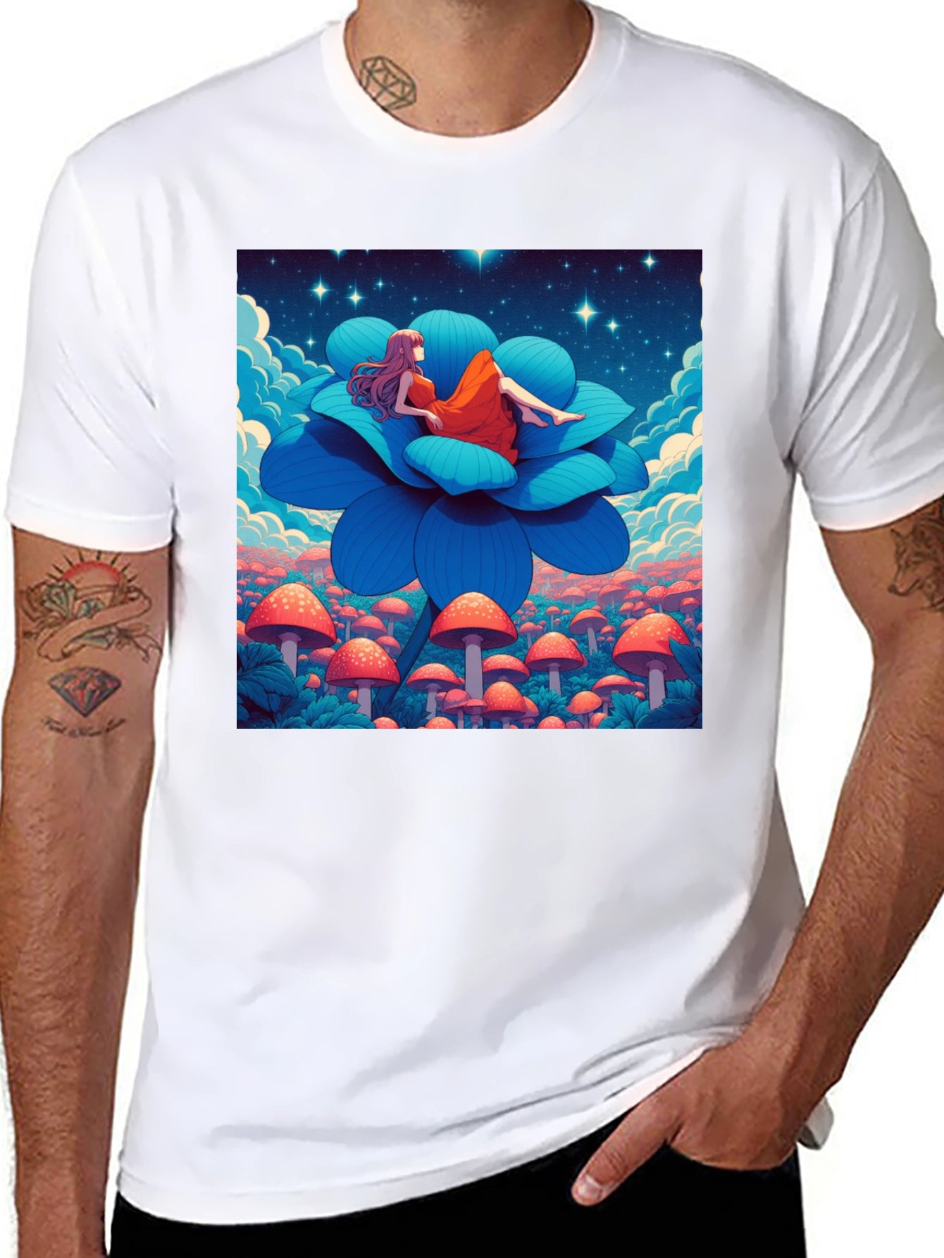 Psychedelic Flower Dream T-Shirt