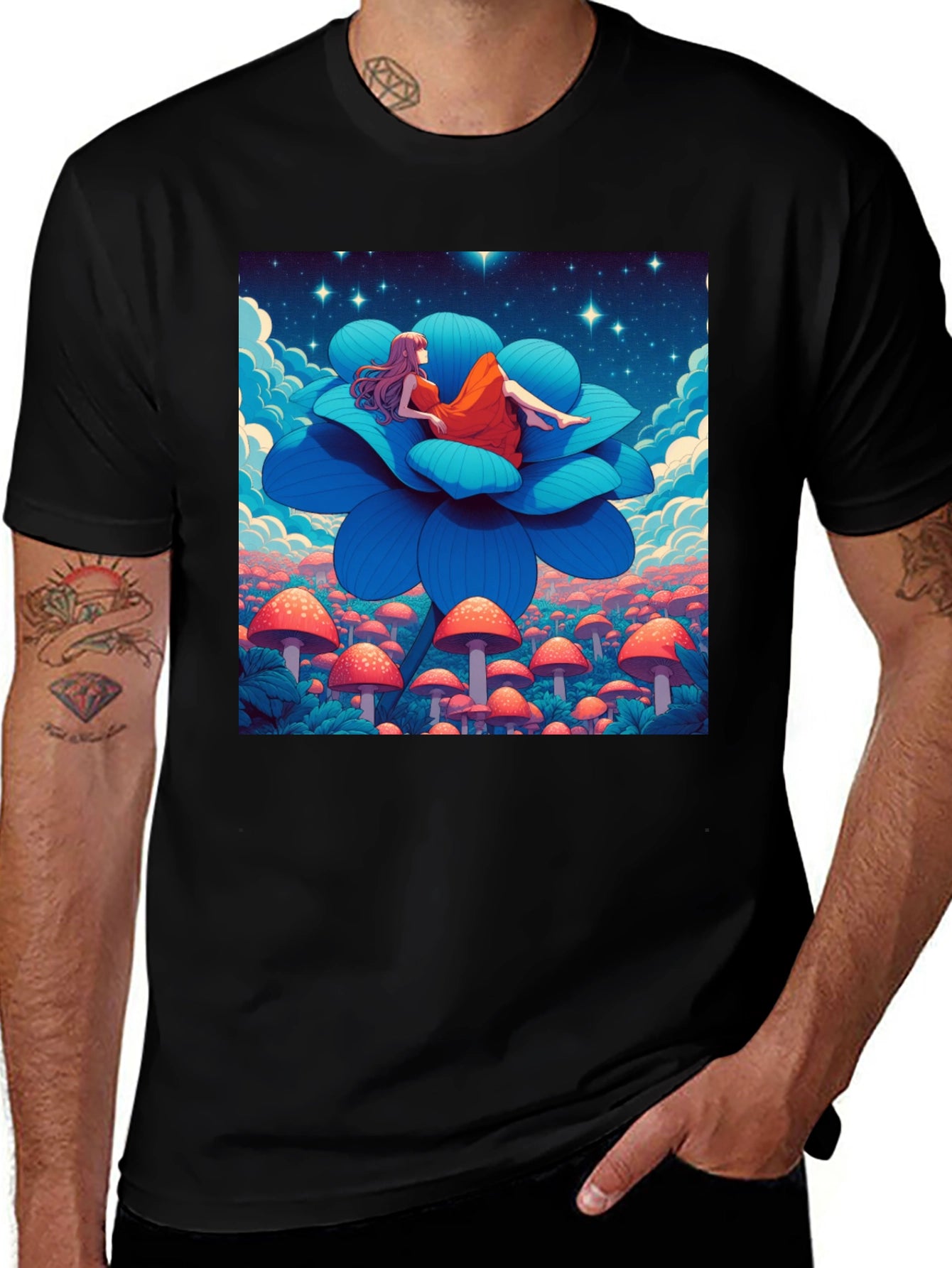 Psychedelic Flower Dream T-Shirt