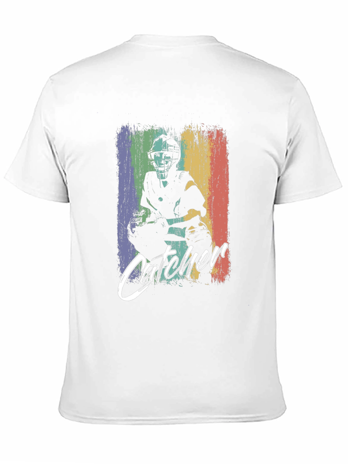 Catcher Graphic Tee - Baseball Fan Shirt