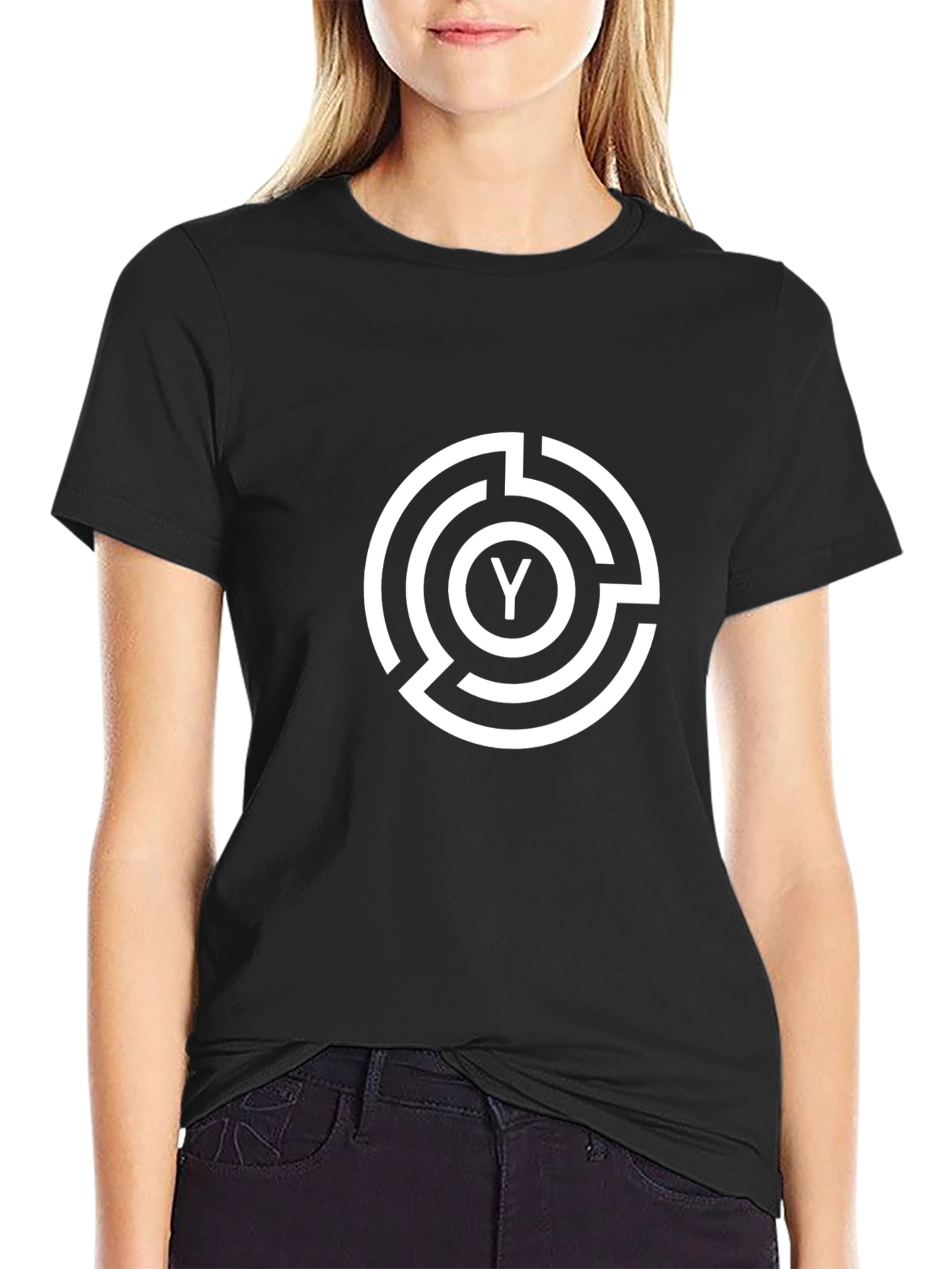 Y Labyrinth Black T-Shirt
