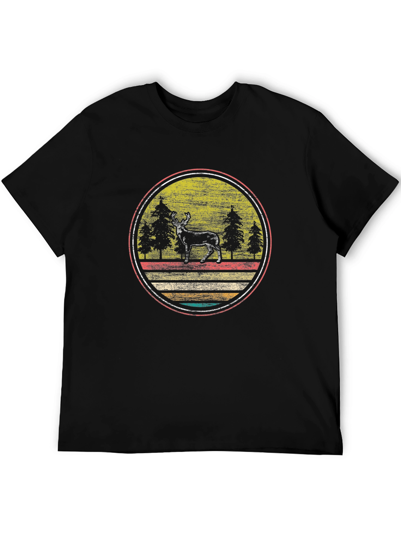 Retro Moose Graphic Tee
