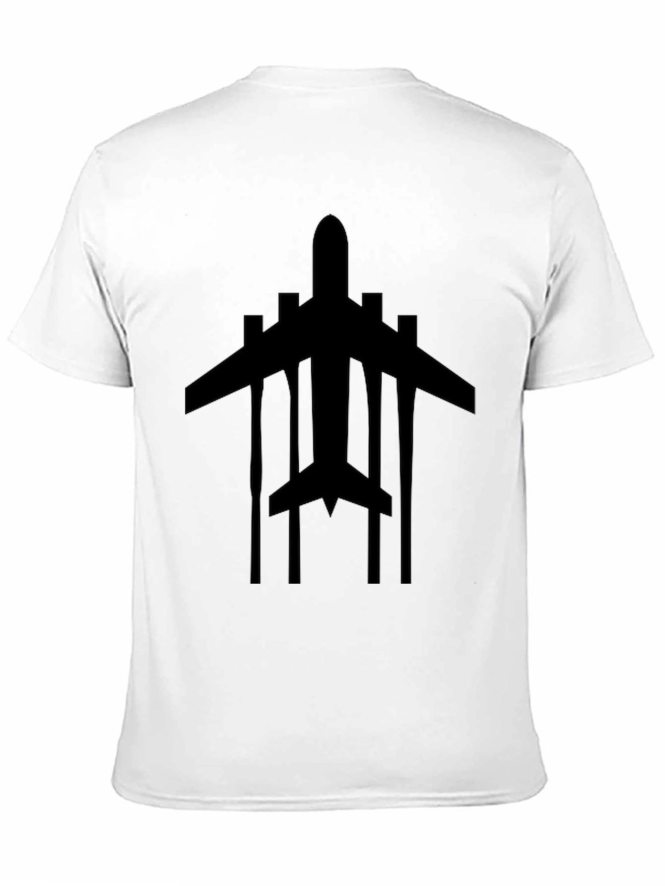 Airplane Graphic Tee - Black T-Shirt