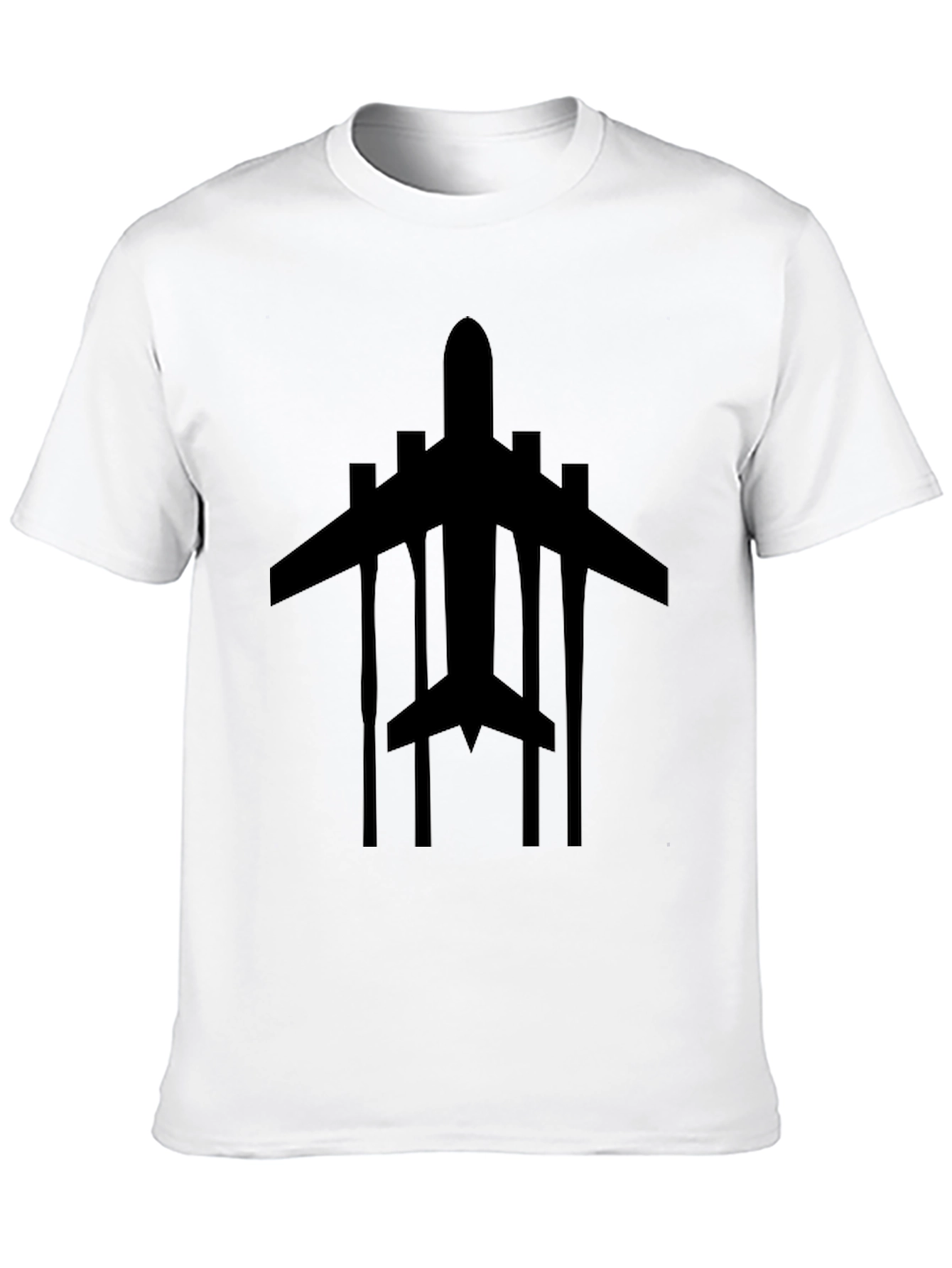 Airplane Graphic Tee - Black T-Shirt