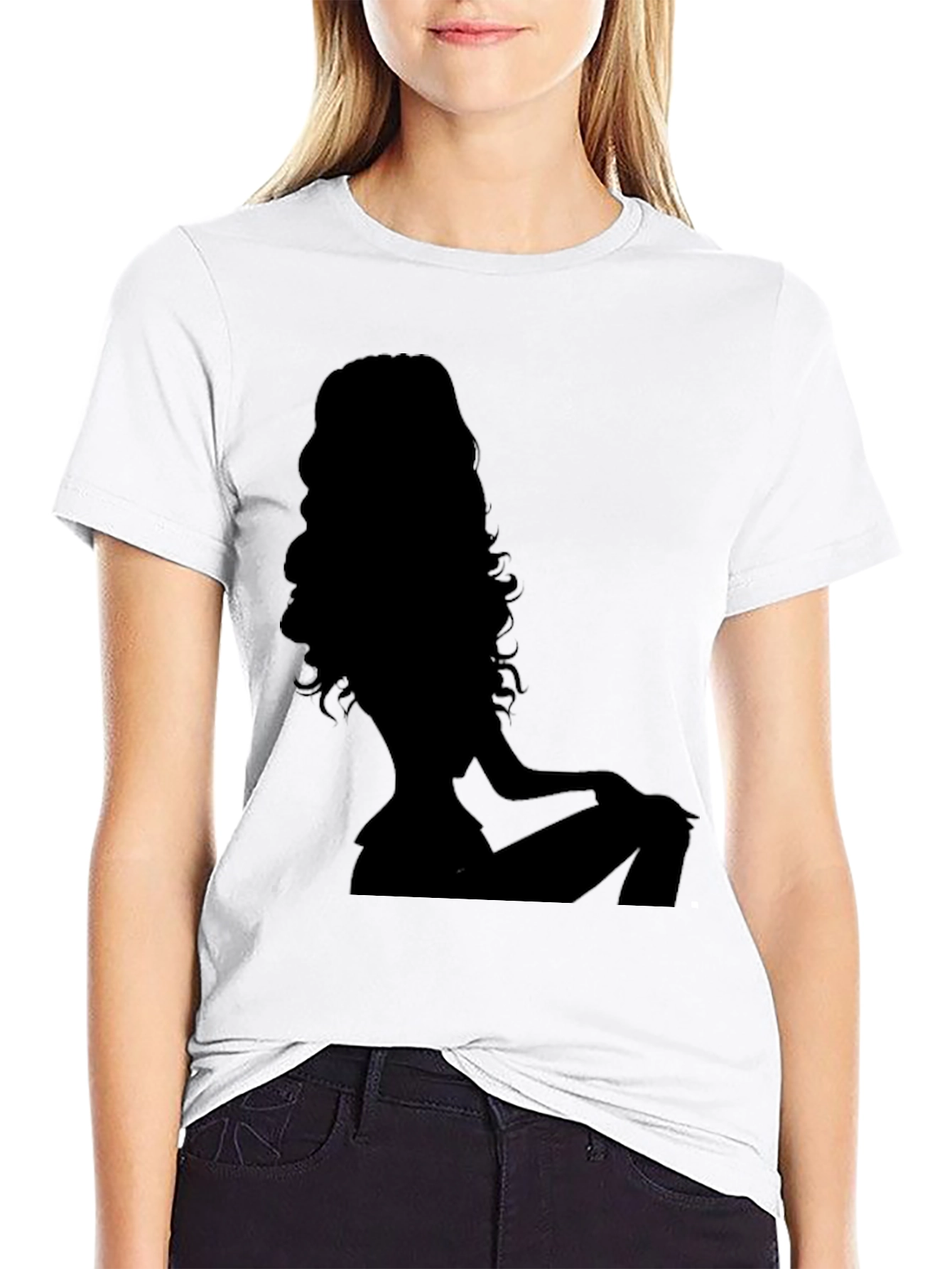 Silhouette Tee - Stylish Graphic Print T-Shirt