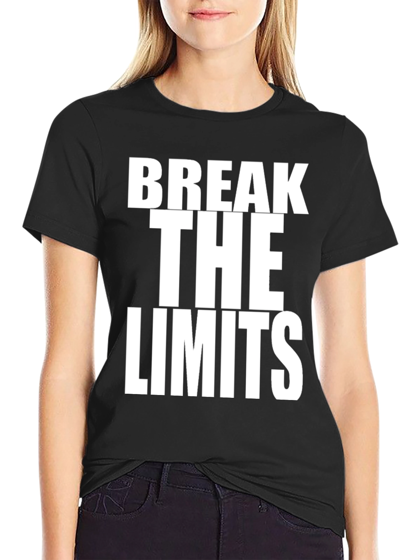 Break the Limits Bold Graphic T-Shirt