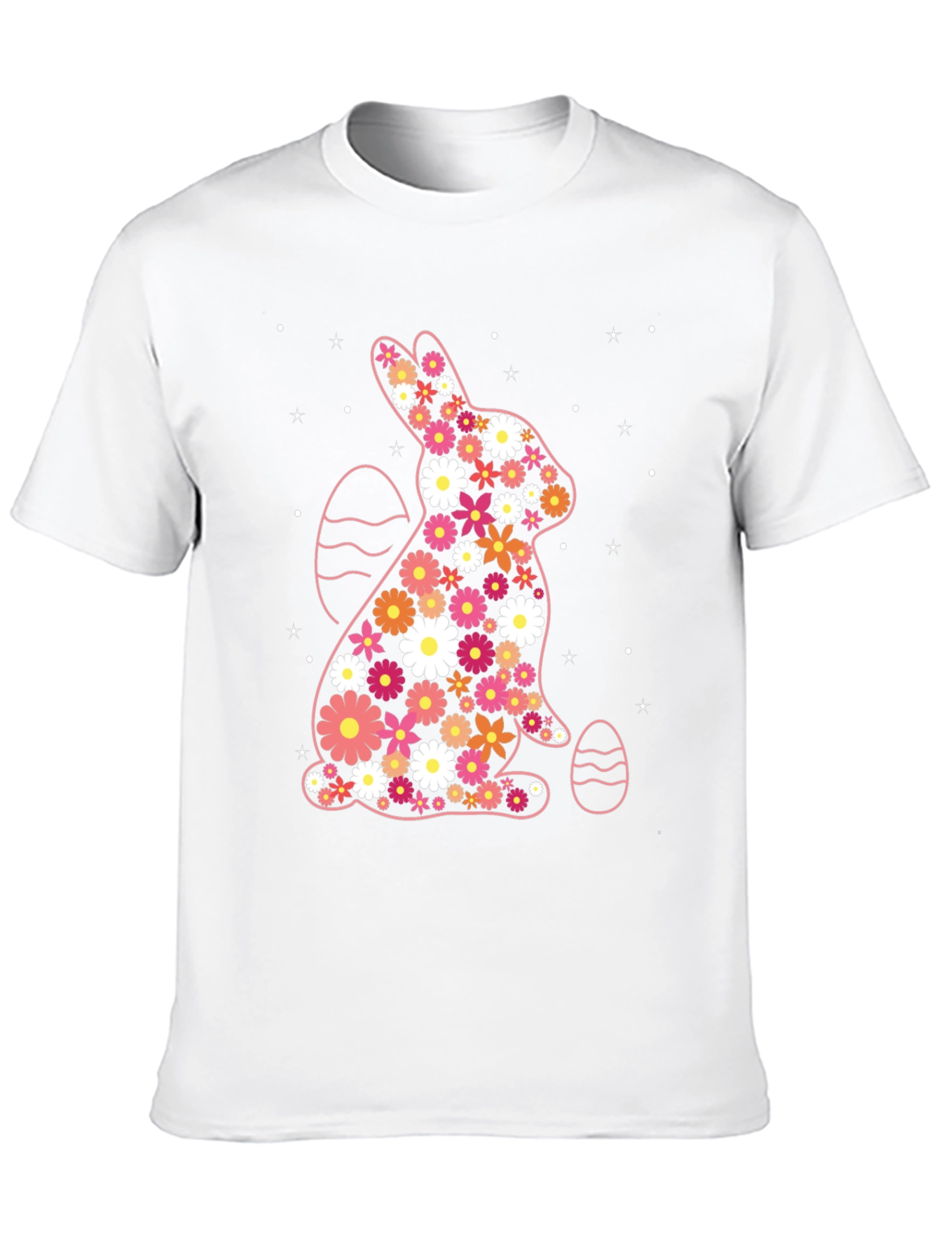 Floral Easter Bunny T-Shirt